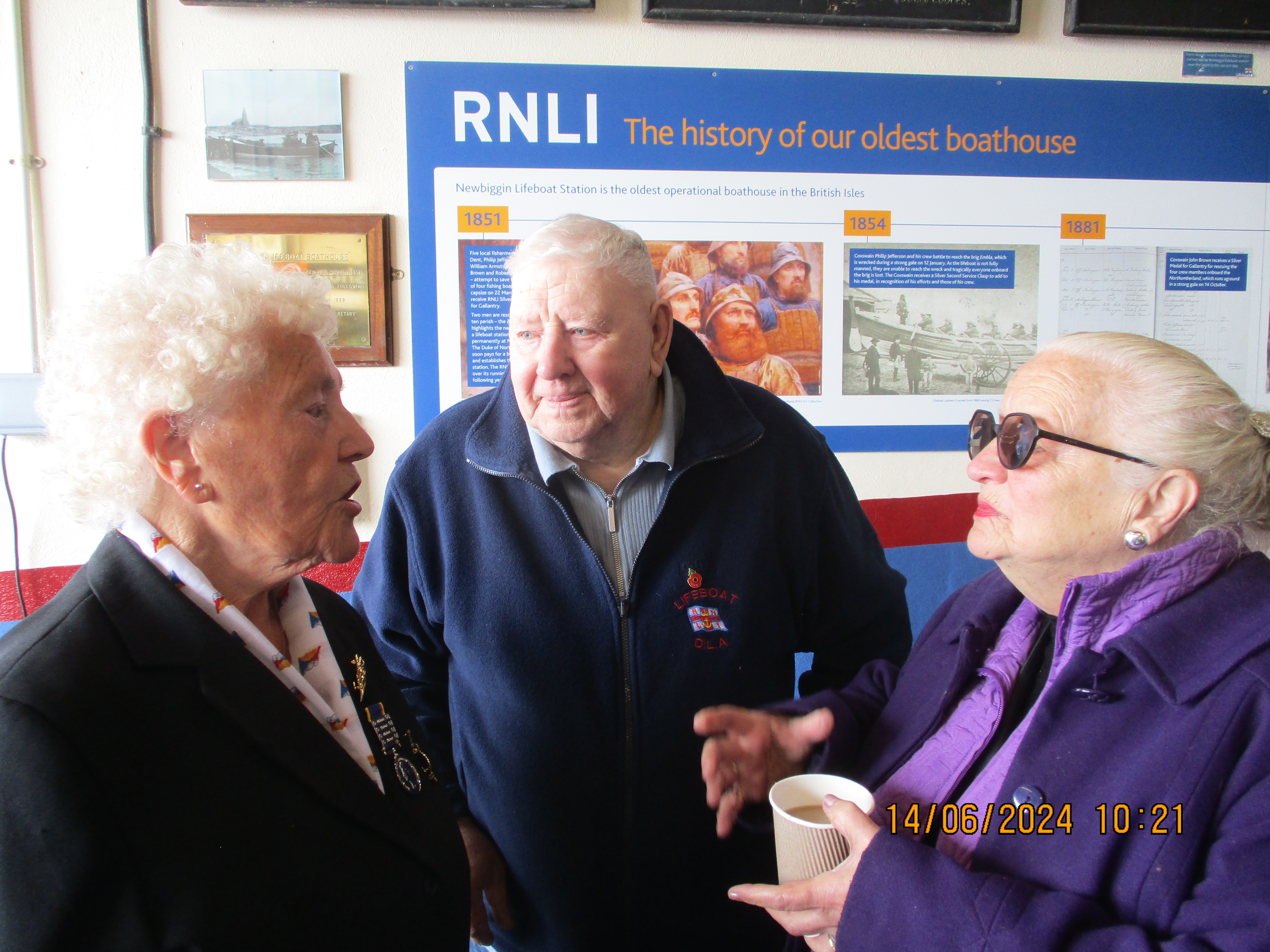 At a lifeboat event