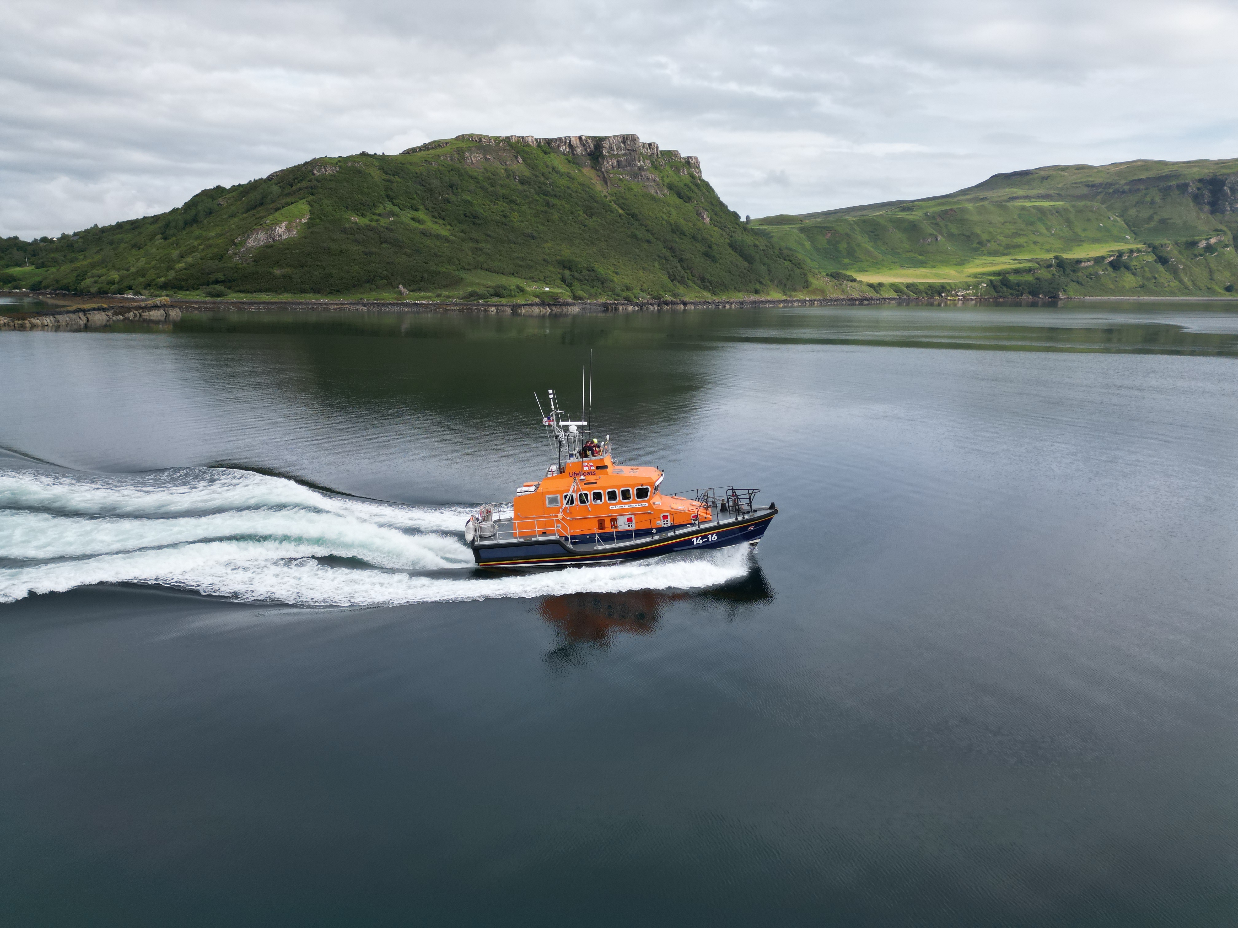 Current lifeboat Stanley Watson Barker at sea