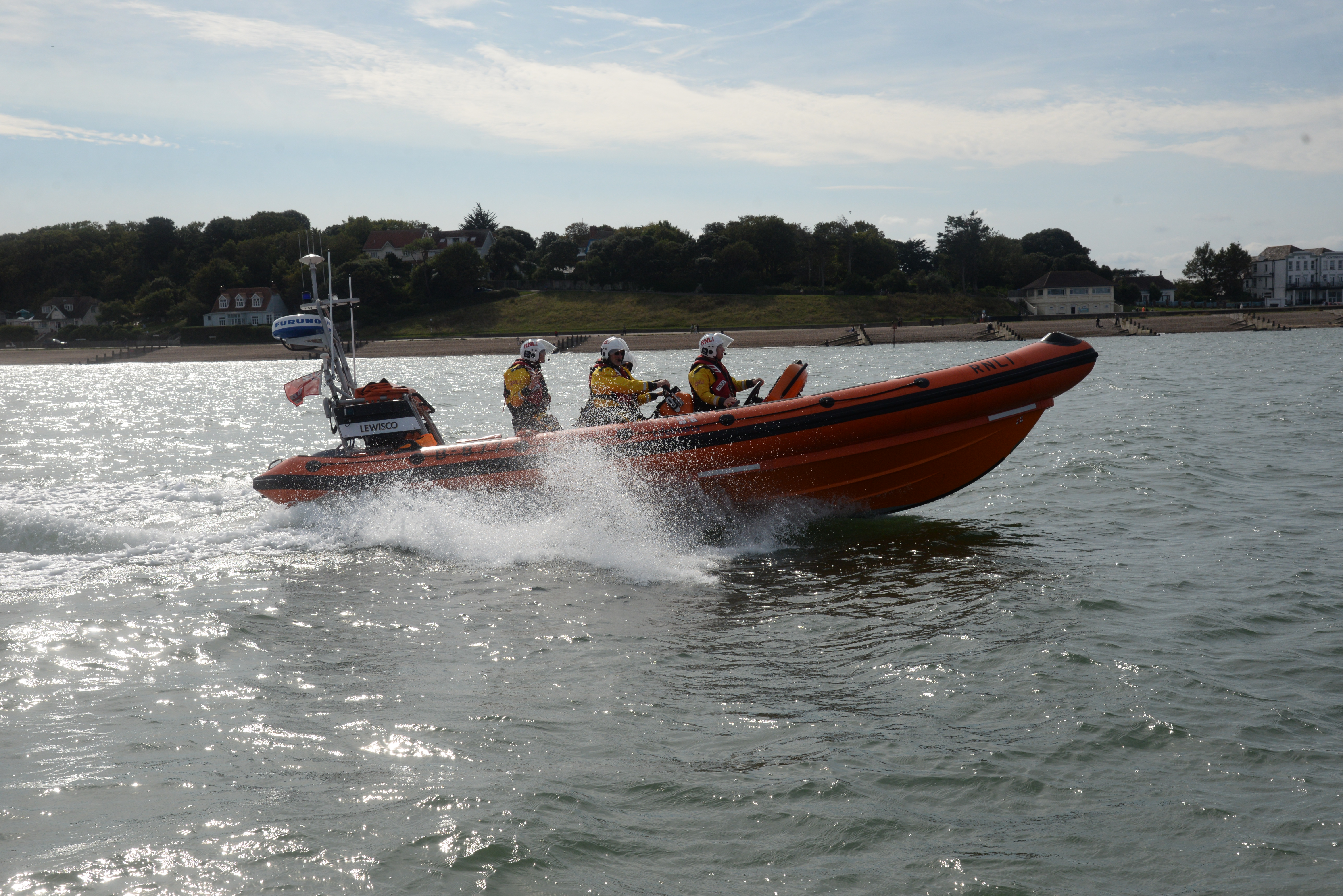Lewiscoo, the Whitstable RNLI B-Class lifeboat. (Stock Picture)