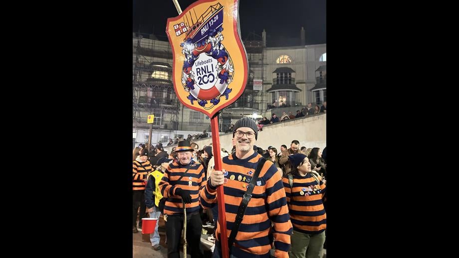 Rnli Night Hastings RNLI volunteers help bonfire night go with a bang | RNLI