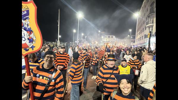 Rnli Night Hastings RNLI volunteers help bonfire night go with a bang | RNLI
