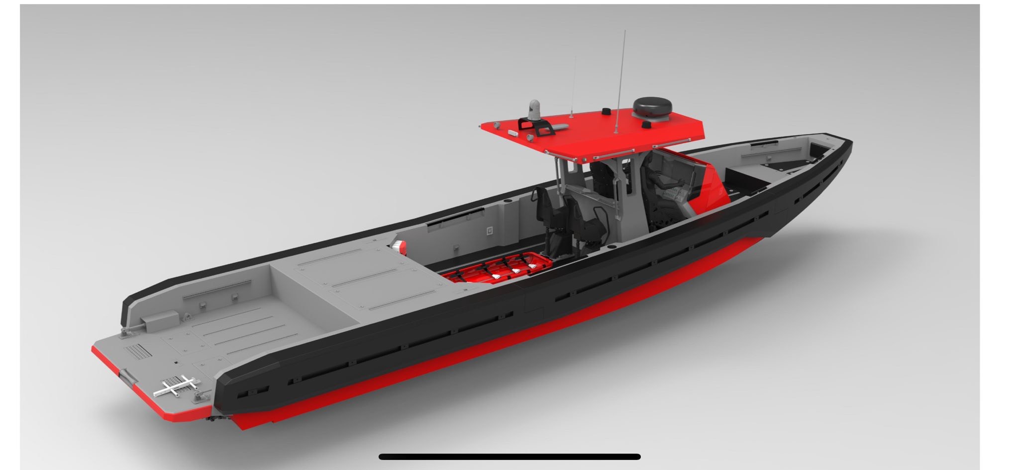 Brandweer Zone Antwerpen Water Rescue Team's new rescue craft