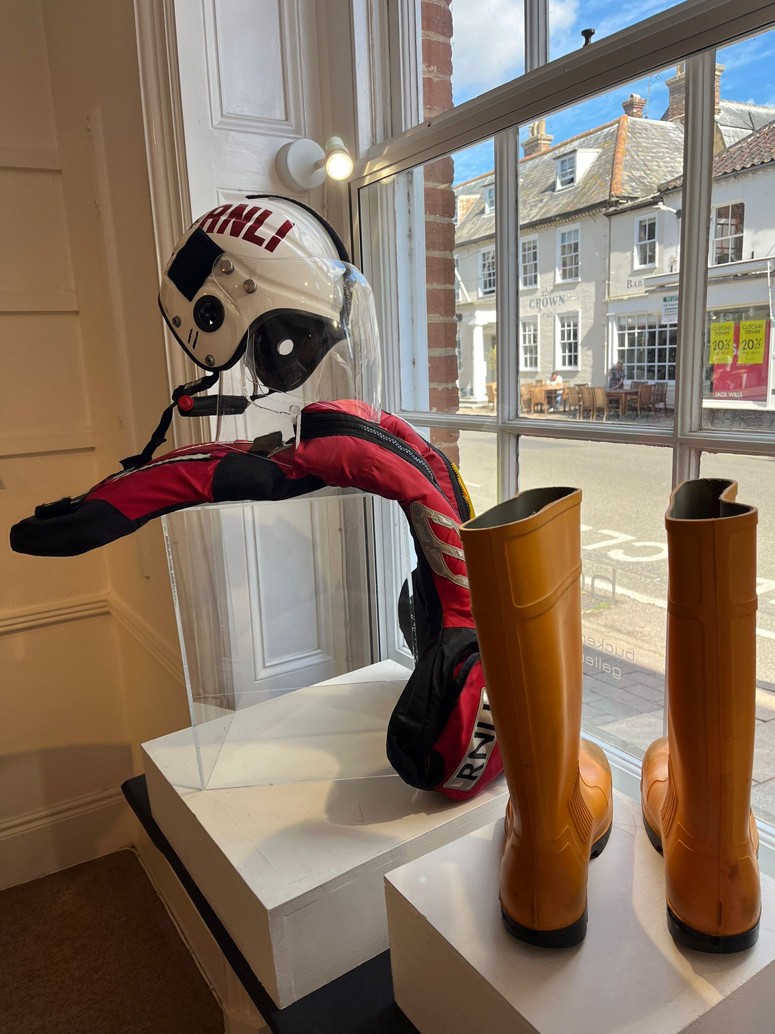 Display at Sole Bay Exhibition, Buckenham Gallery, Southwold