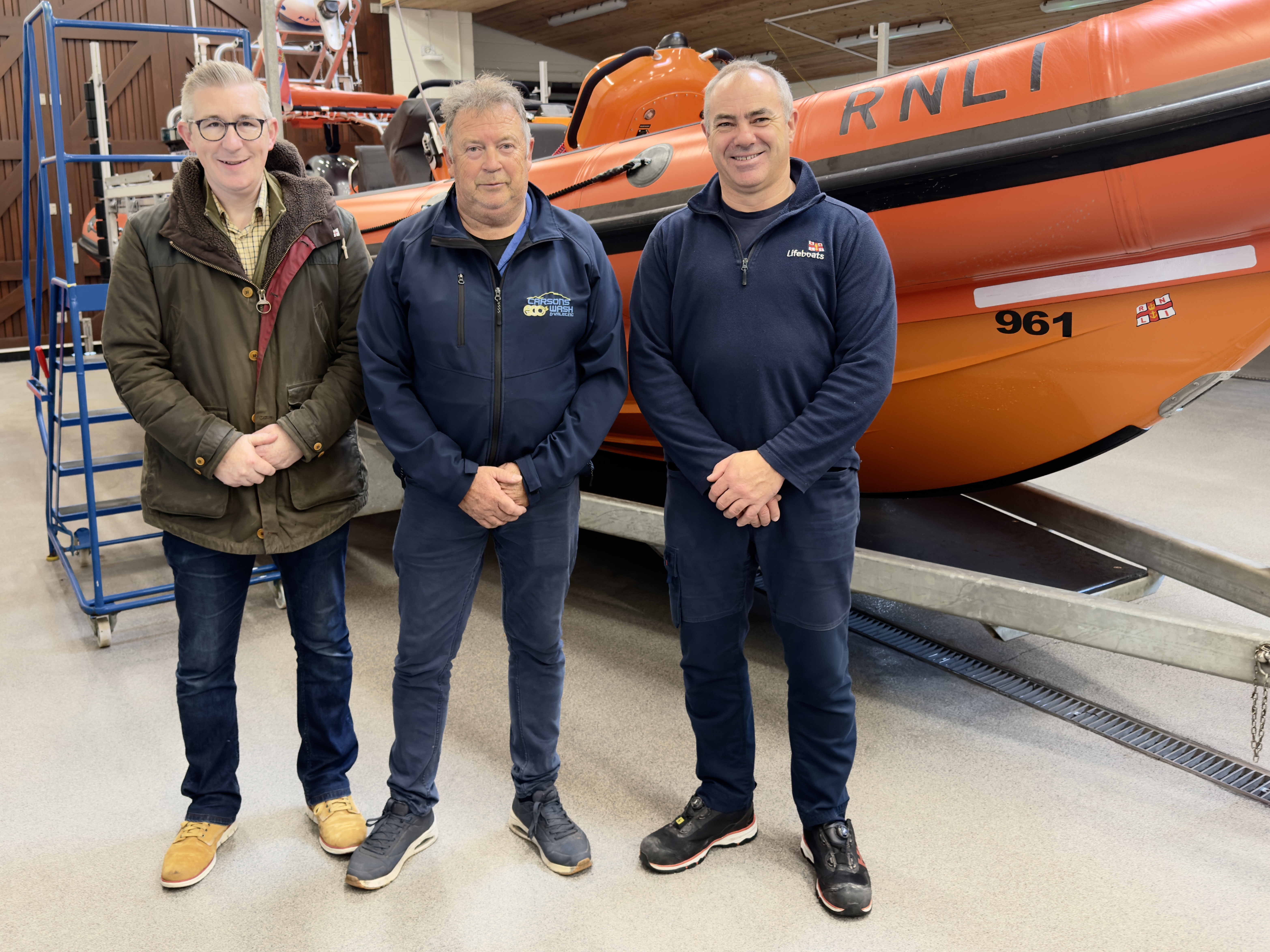 Carrybridge RNLI Volunteer Successfully Completes Head Launcher Passout