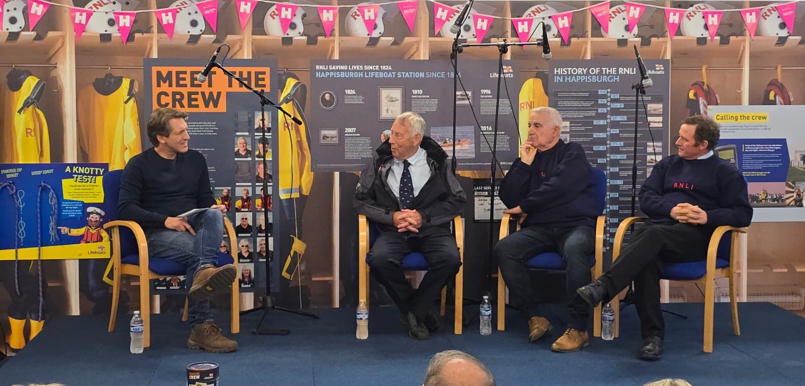 L-R David Whiteley, Cedric Cox, Terry Beane, Tim Grimmer.