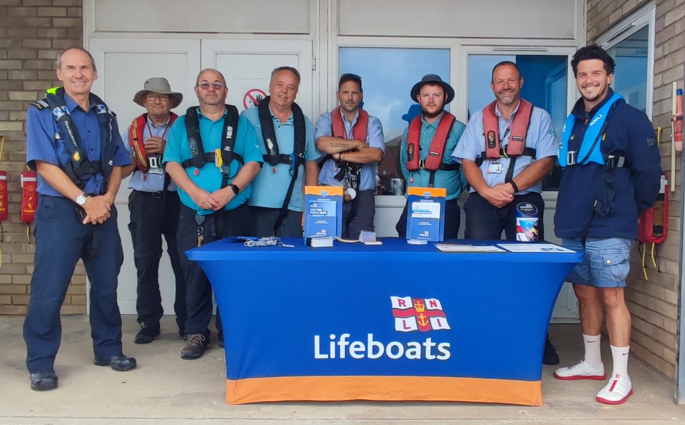 The Team at Yarmouth Yacht Station.