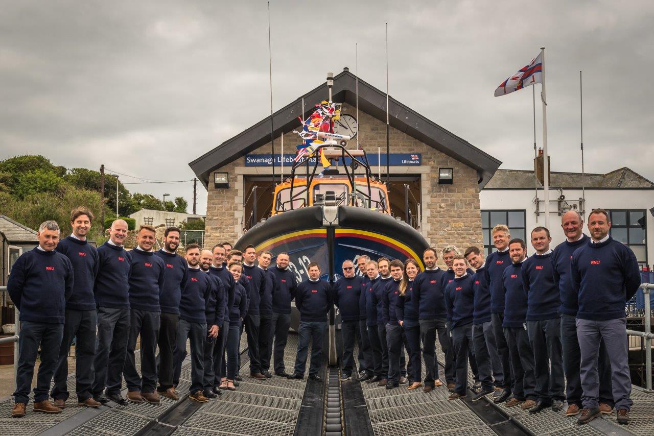 Swanage lifeboat crew
