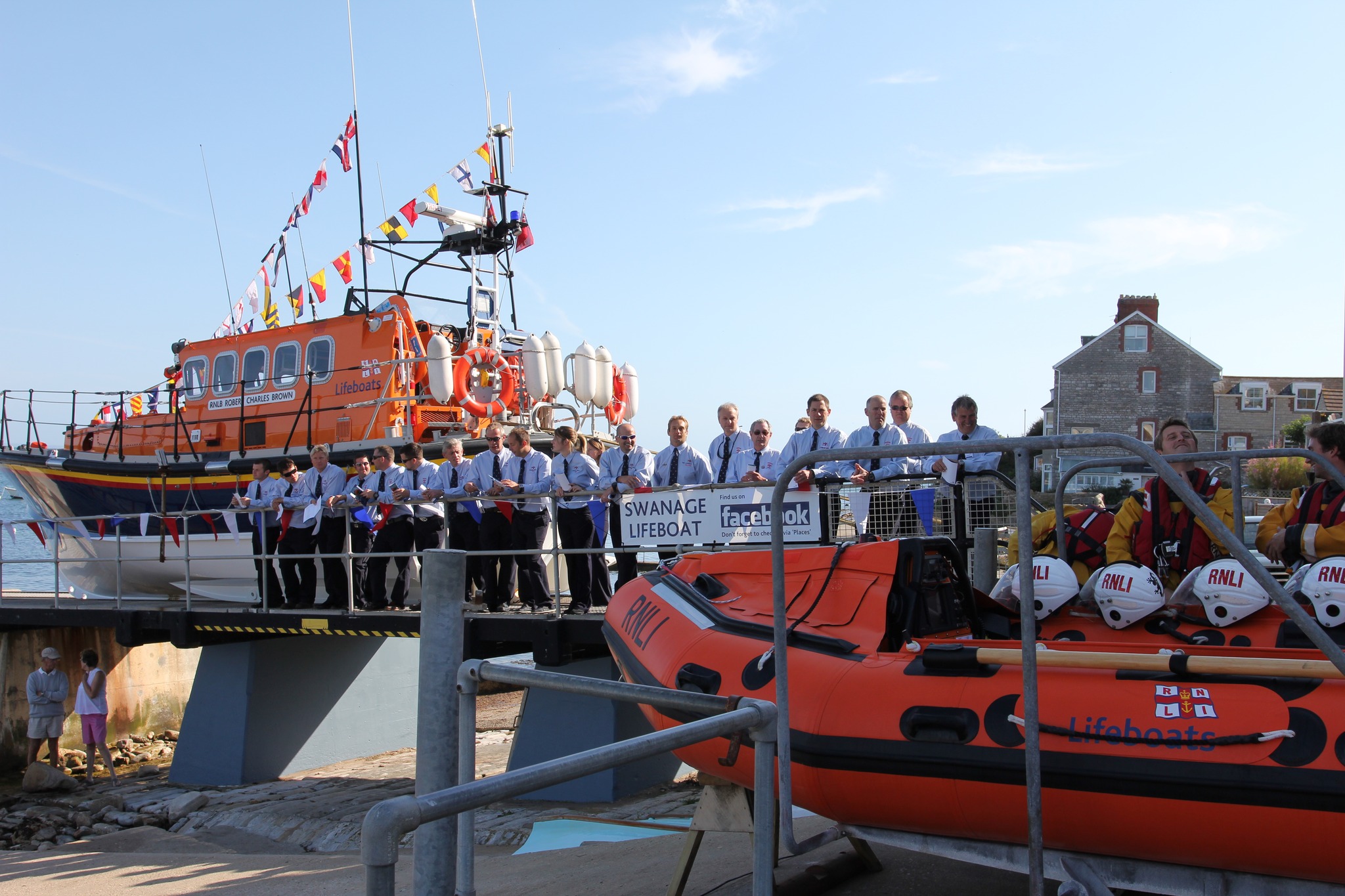 Naming Ceremony at Swanage Lifeboat Station.