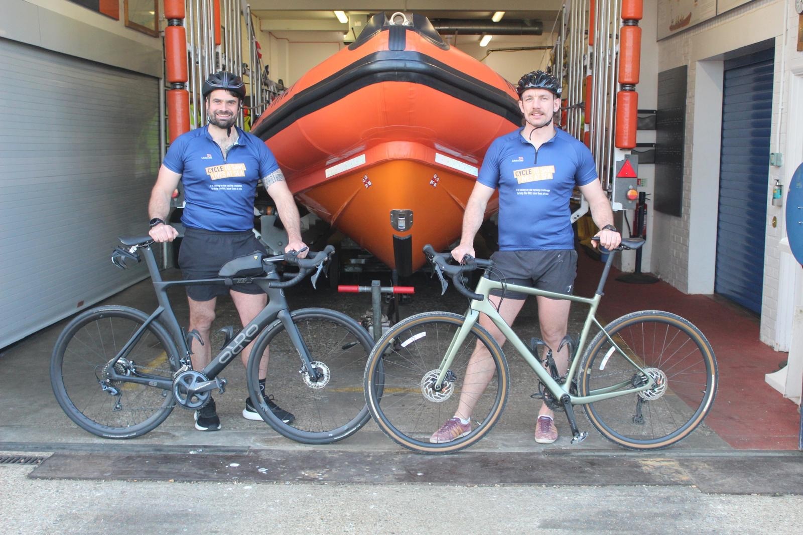 Dan and Nathan at Walmer RNLI