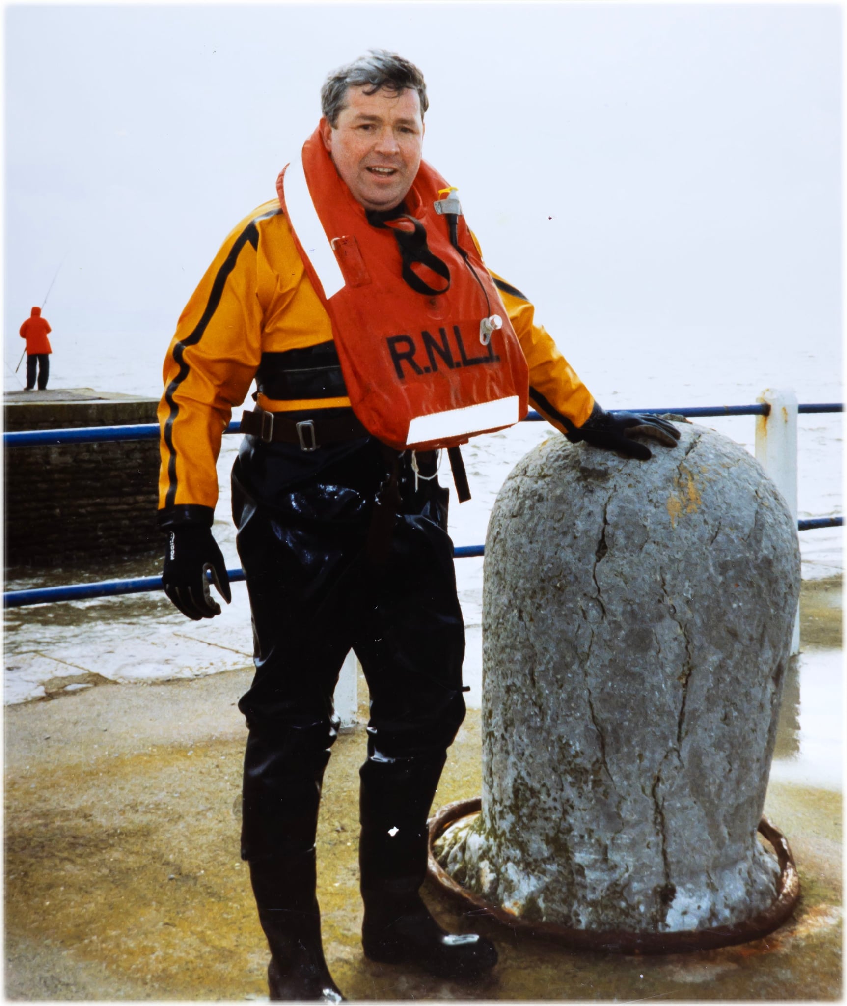 One from the archives, Peter in crew kit