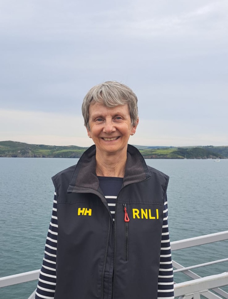 Newly appointed volunteer Lifeboat Operations Manager Cathy Beaton. 