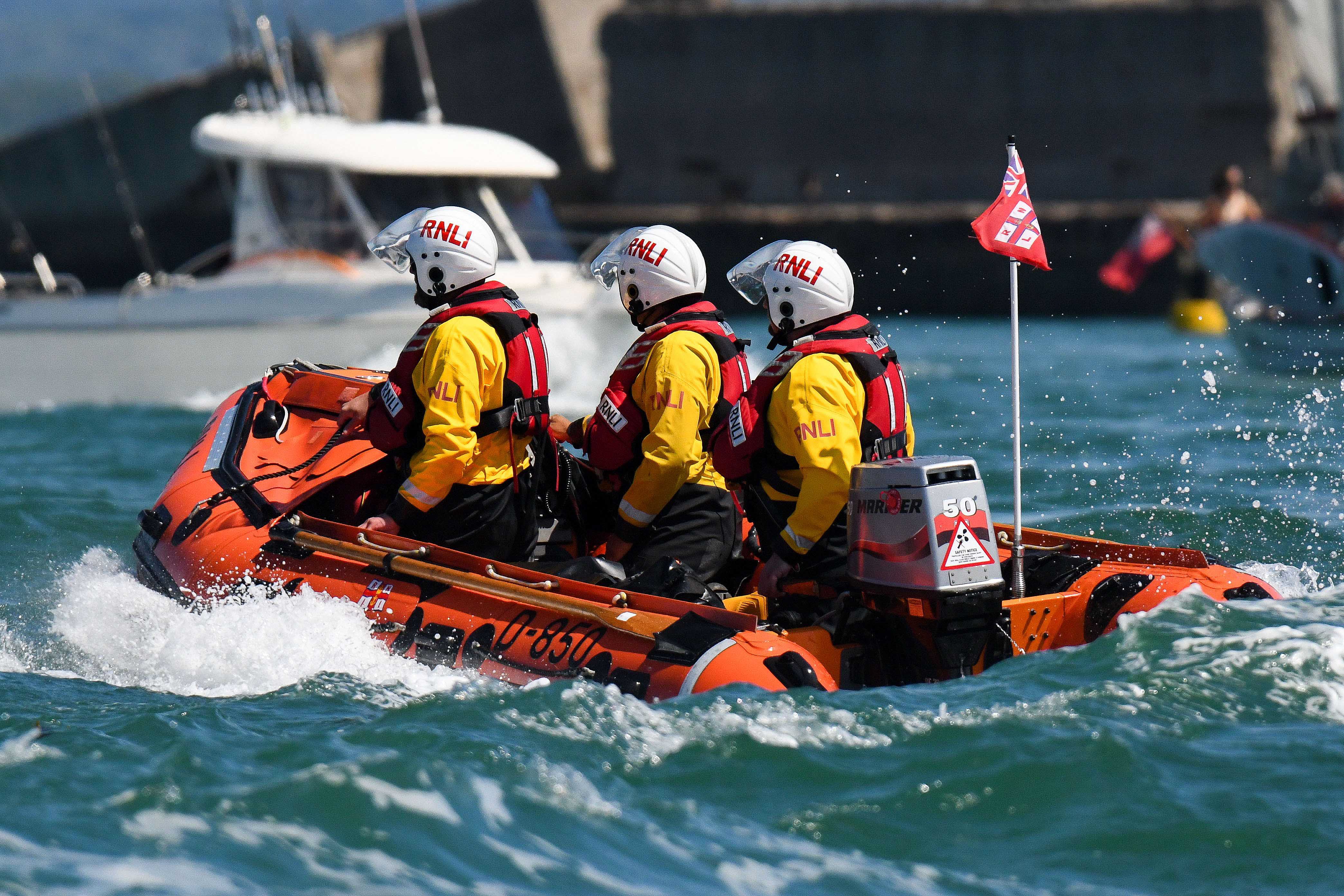 Portsmouth RNLI D-class Dennis Faro