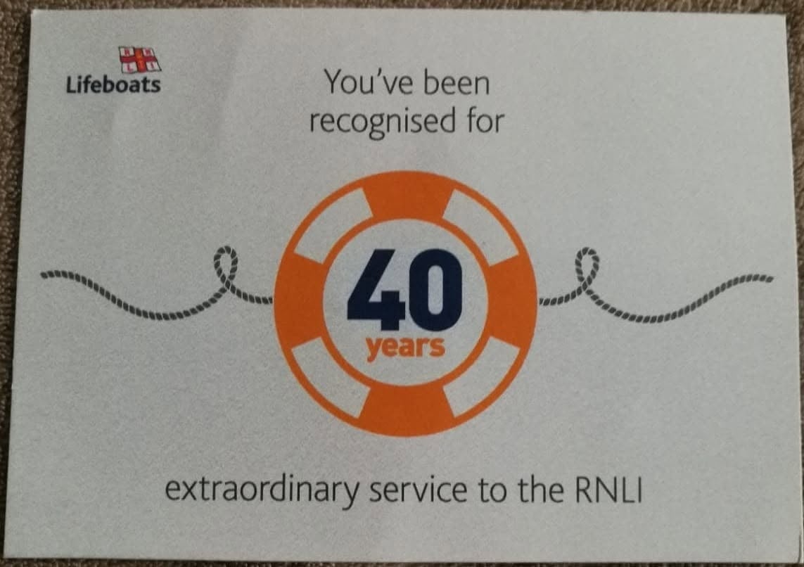 40 years extraordinary service 