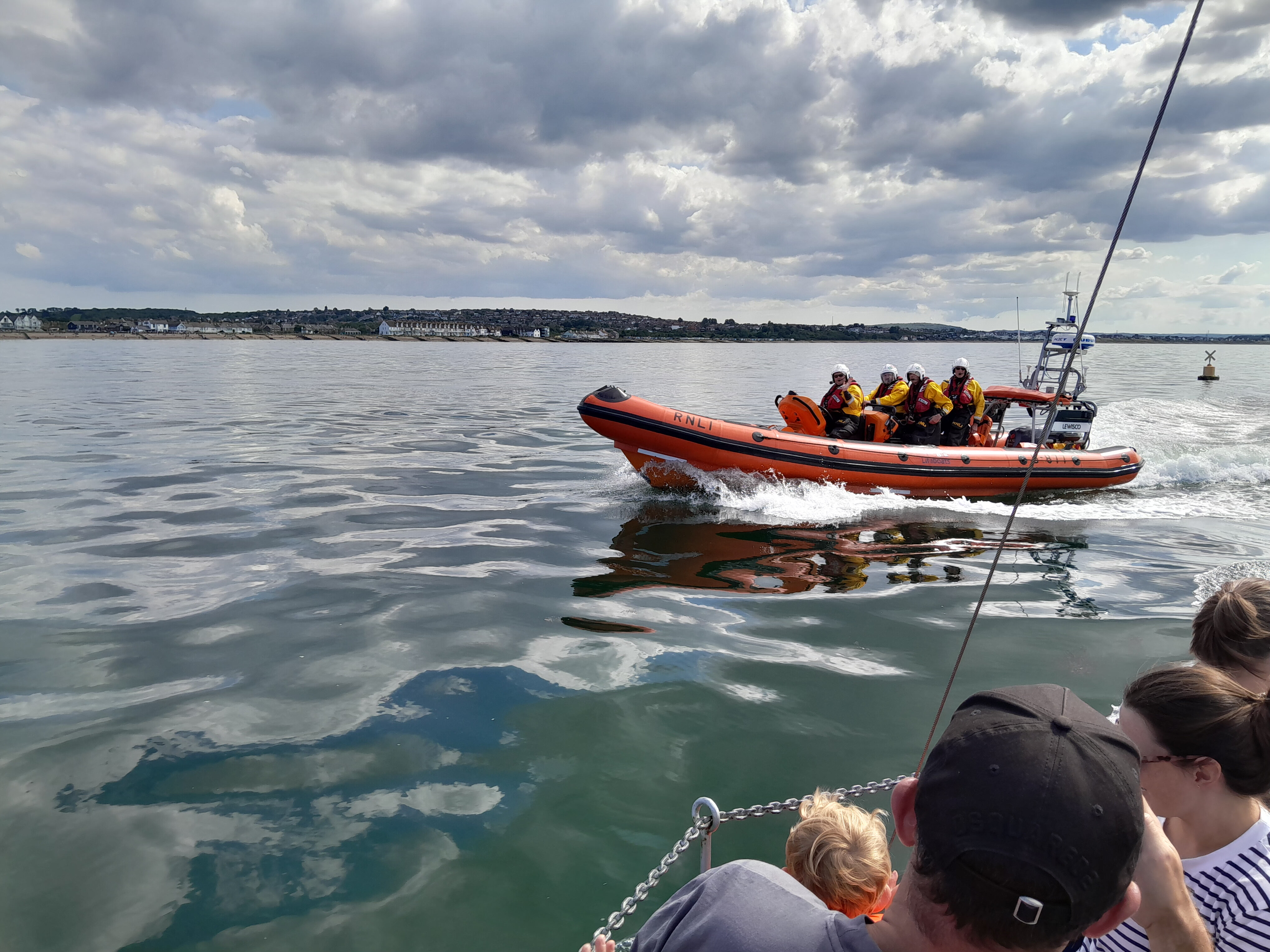 Lewisco, the Whitstable B-Class lifeboat.