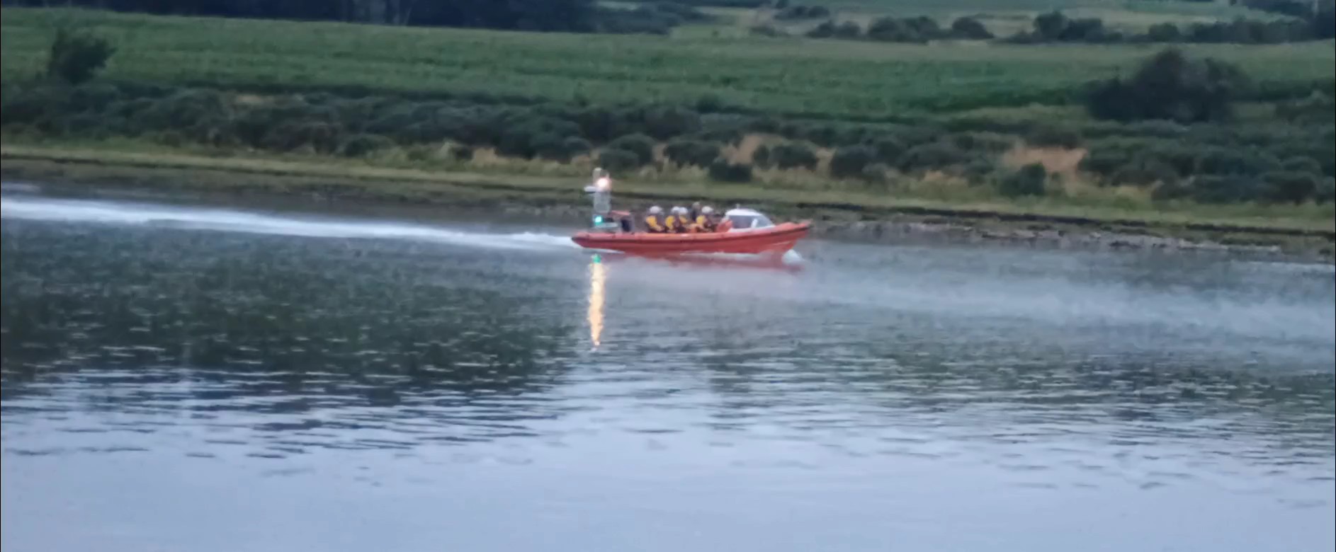 Sheila Stenhouse given a side tow to stricken vessel back to marina 