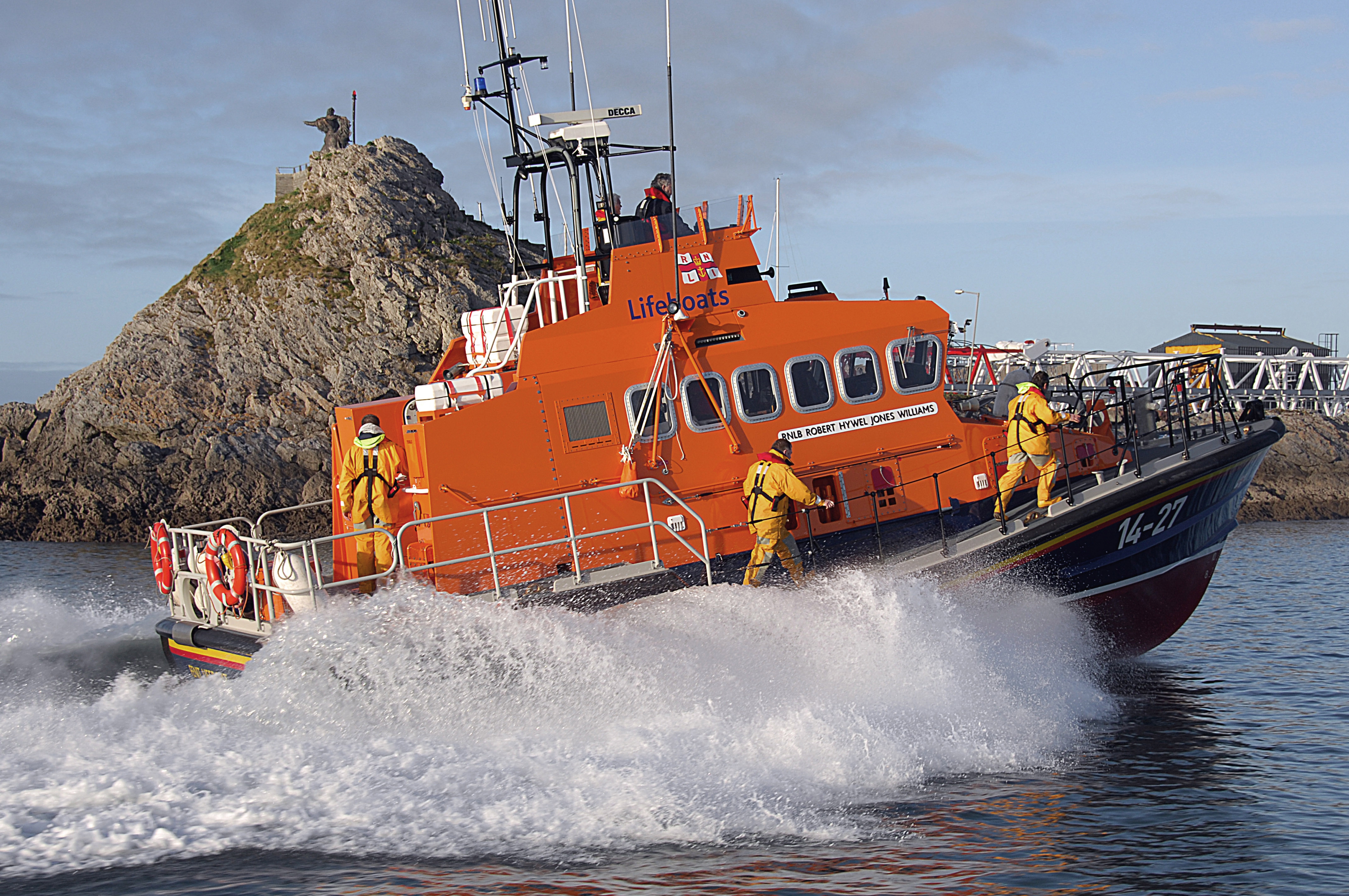 Fenit RNLI on exercise