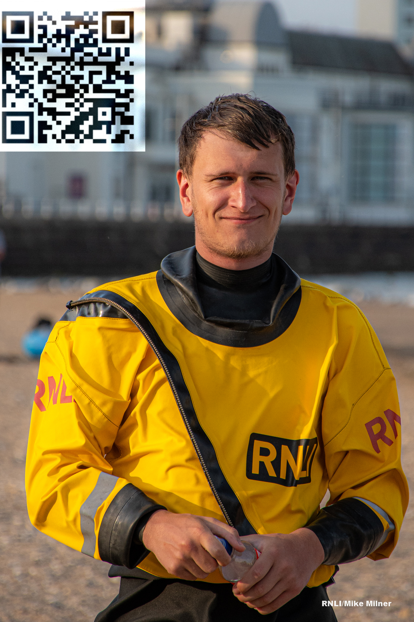 Bridlington RNLI volunteer Dalton Smith