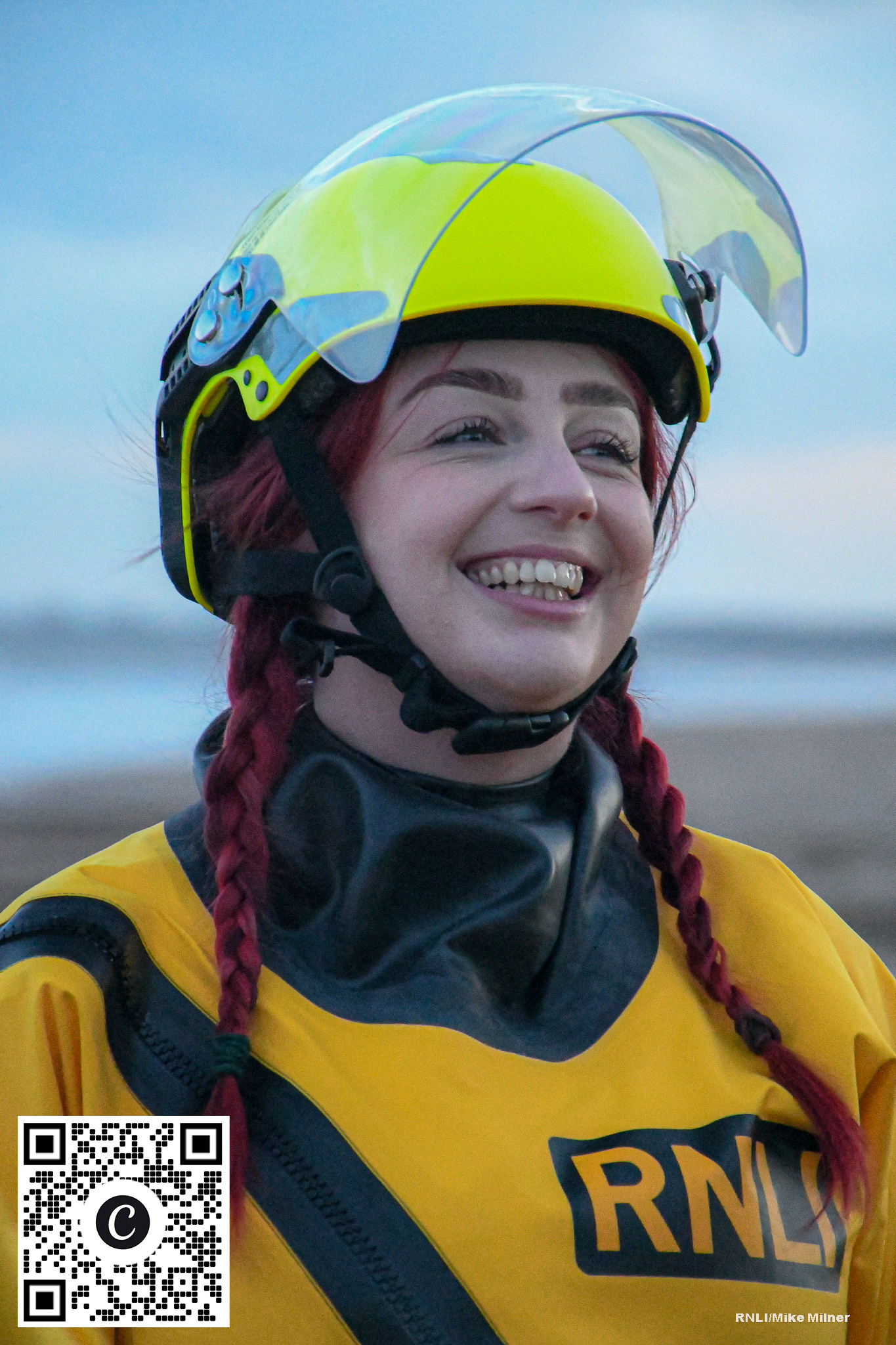 Bridlington RNLI volunteer Natalie Clydesdale.