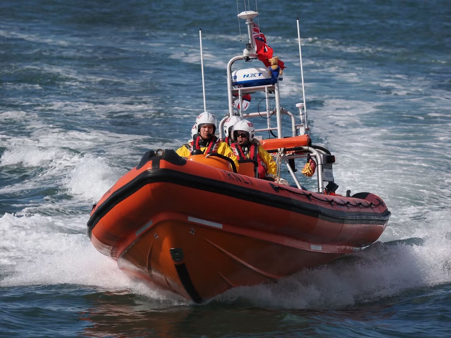 Flamborough lifeboat front view