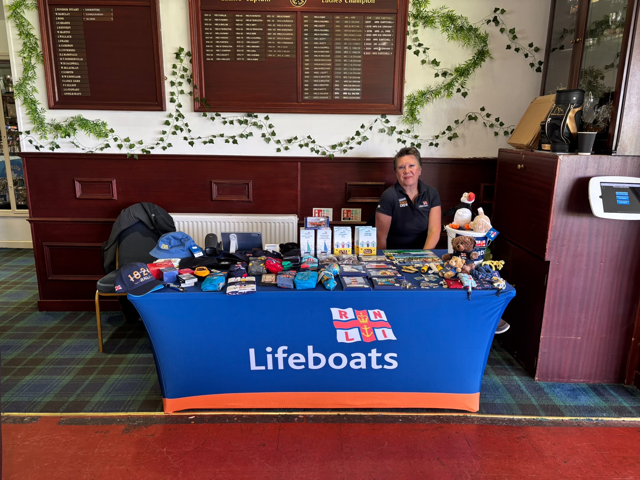 Fundraising stall