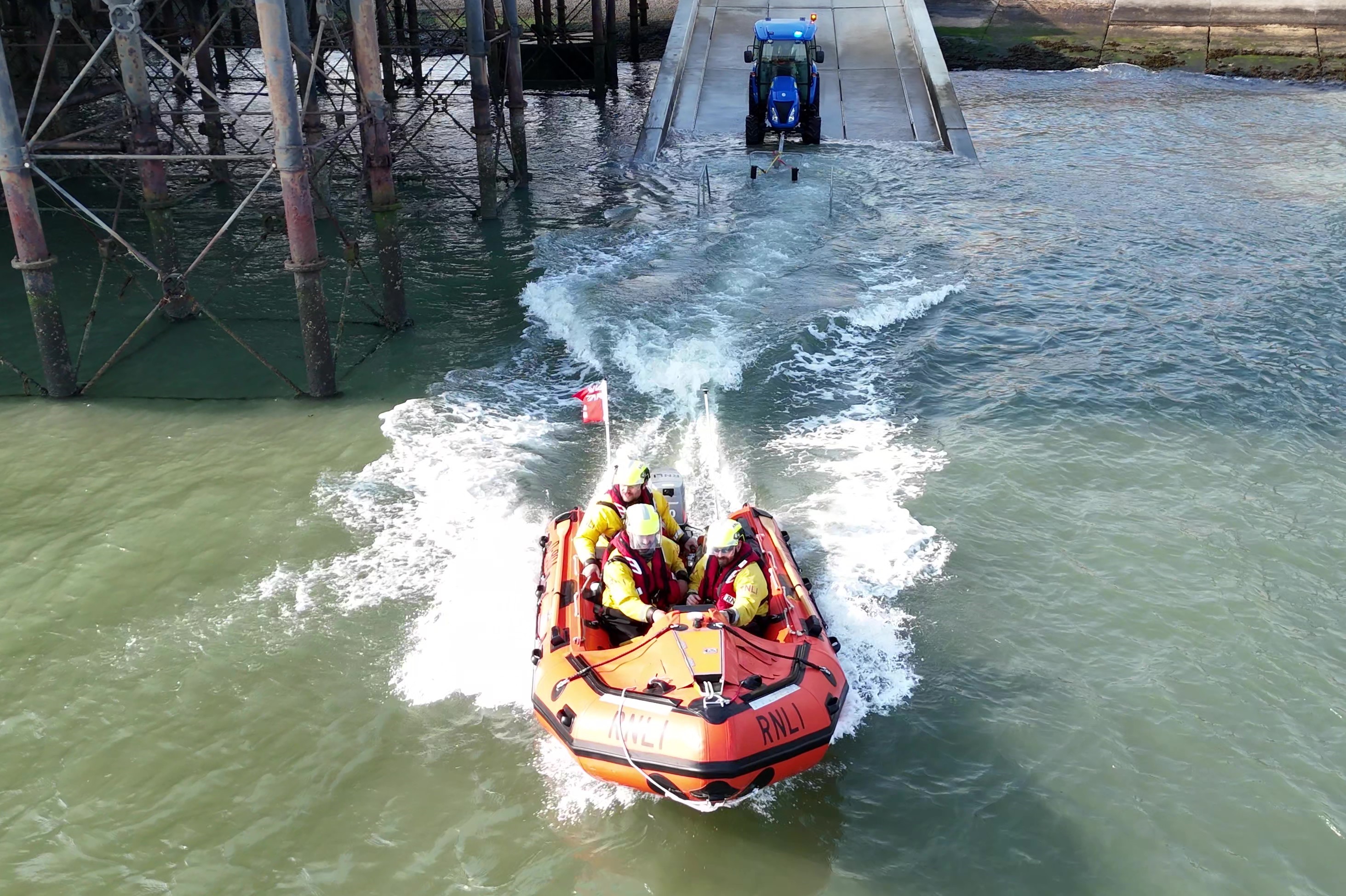 D-904 launches into service with Tyler at the helm