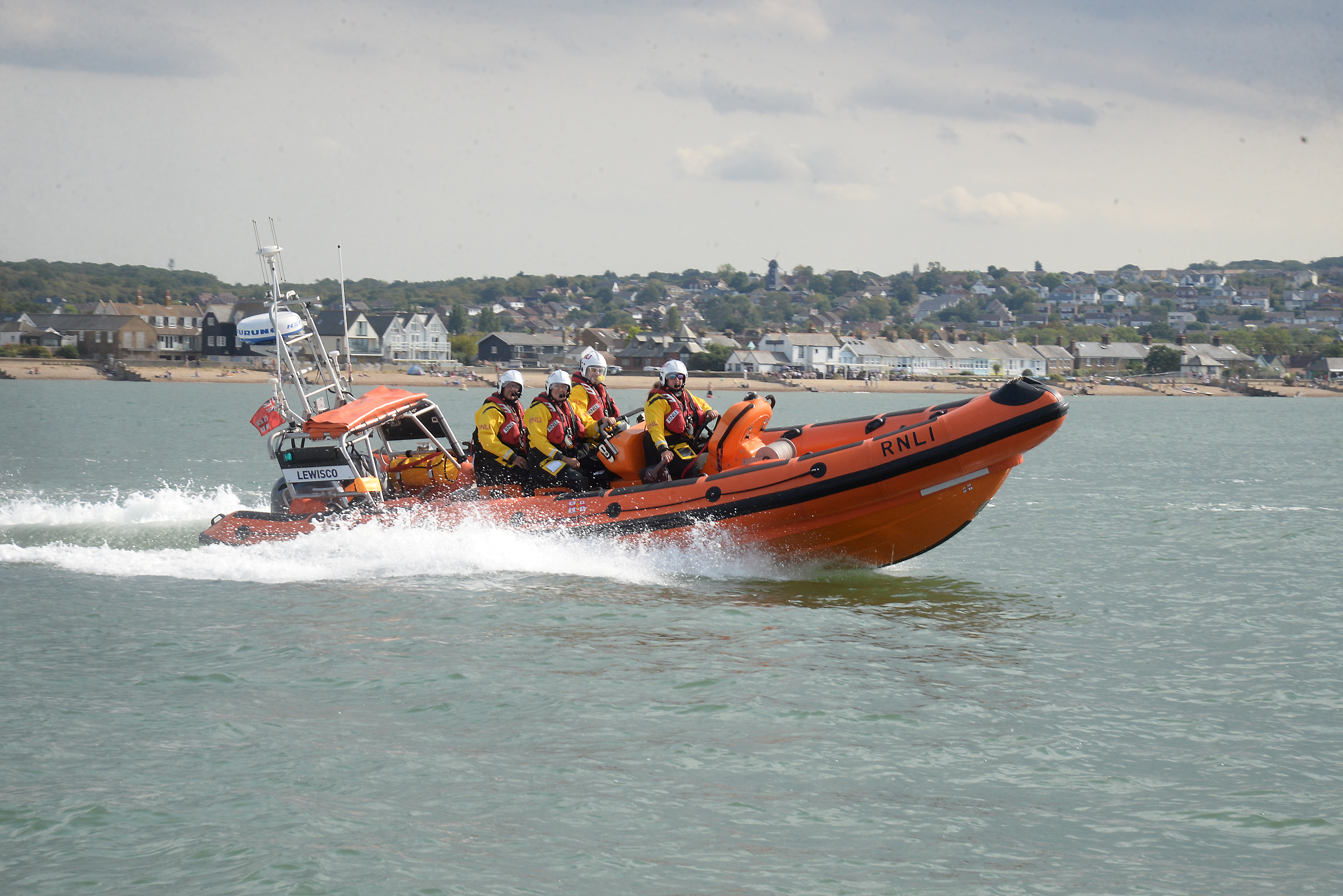 Lewisco, the B-Class Lifeboat stationed at Whitstable.