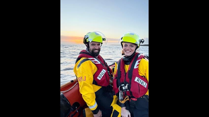 Rnli Night Swapping date night for drysuits at Barry Dock RNLI | RNLI
