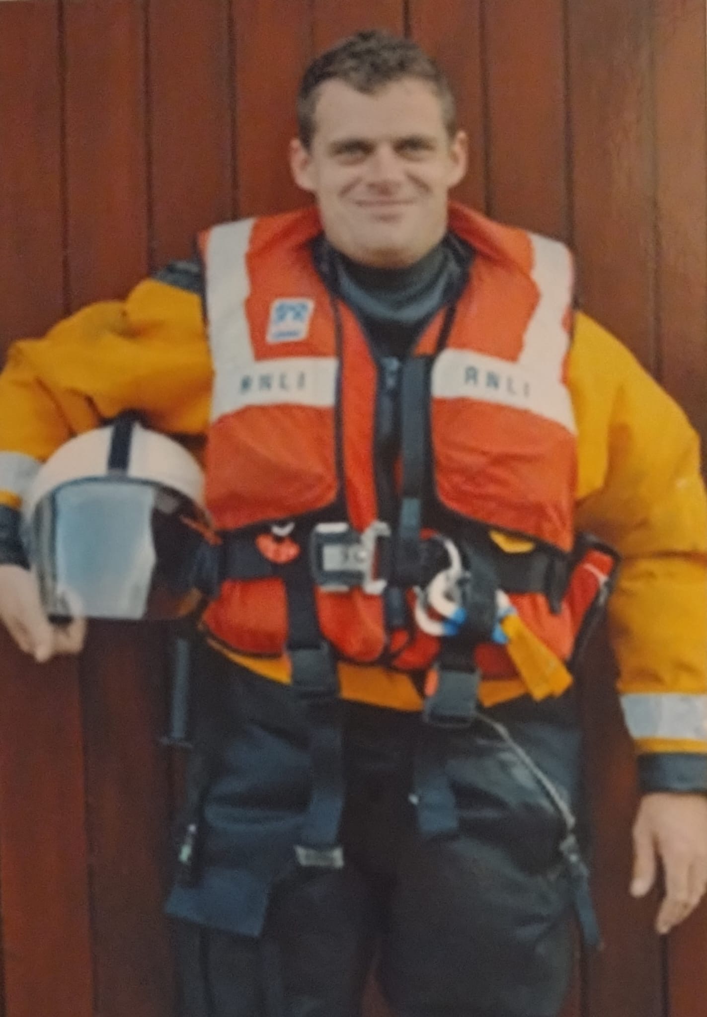Wil Stockford in full kit 
