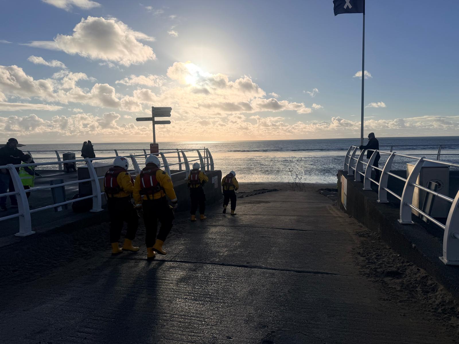 Port Talbot RNLI launch to a fishing vessel with mechanical problems 