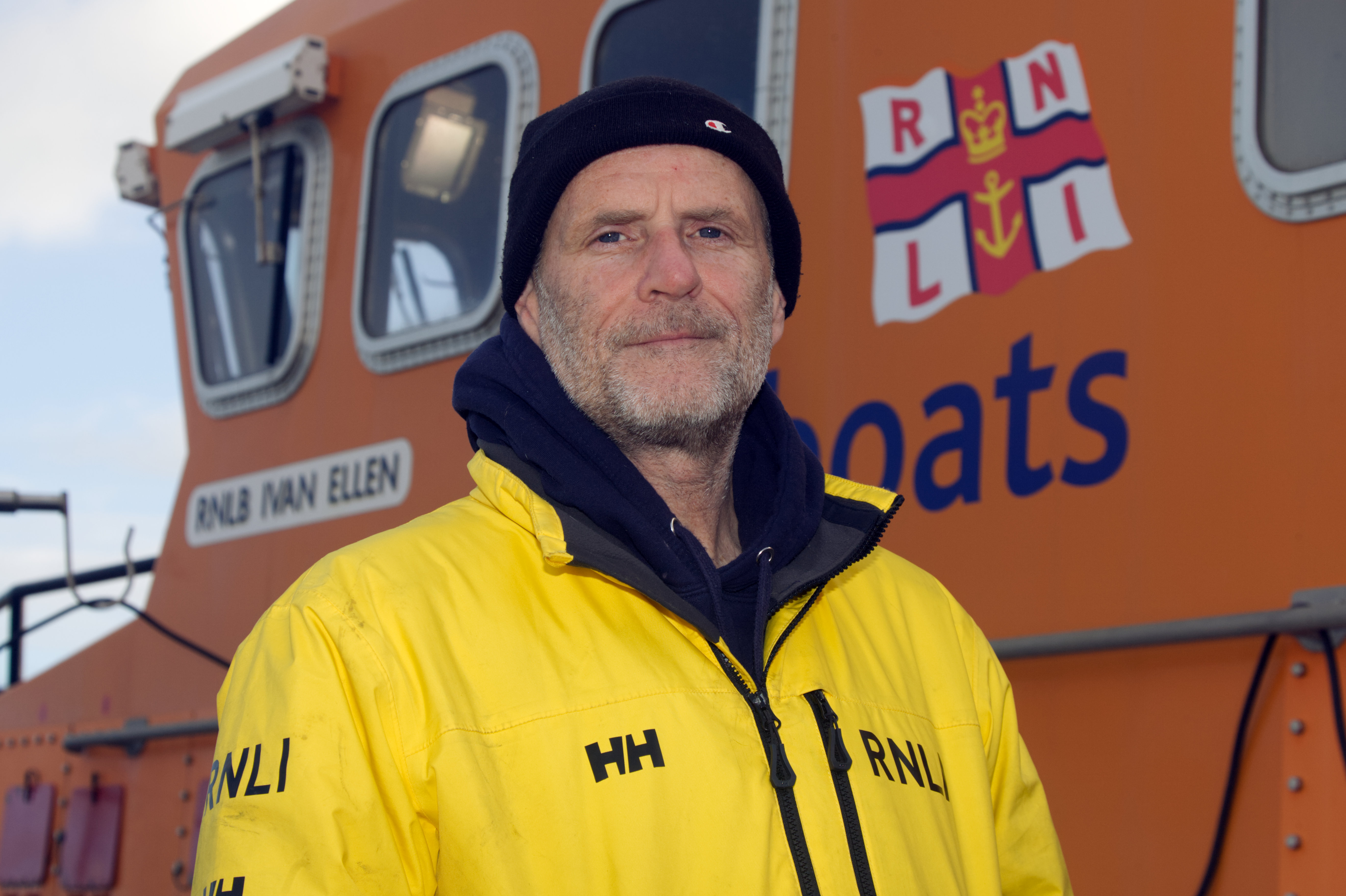 Picture shows the image of a lifeboatman Andrew Wood