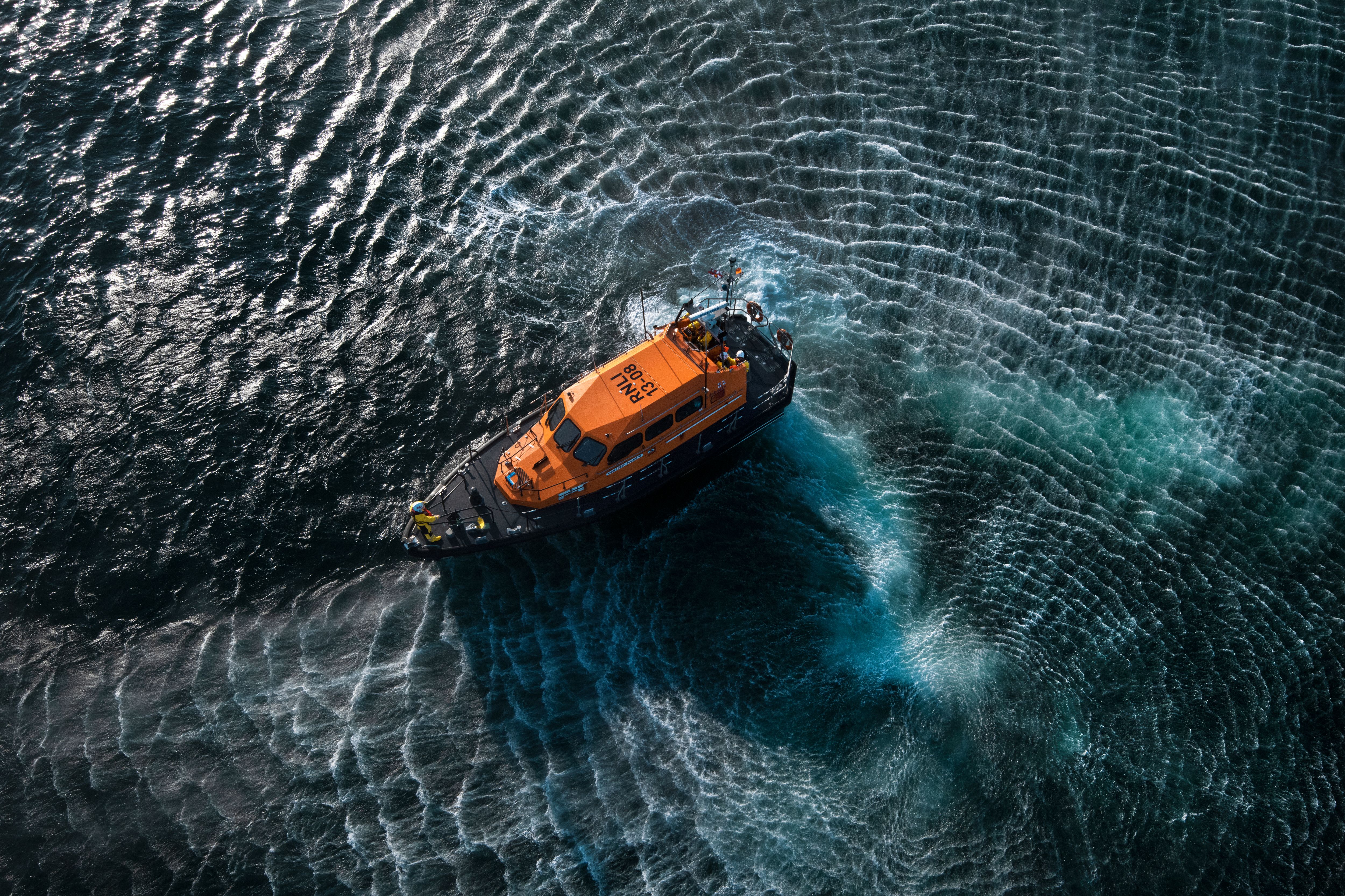 Lough Swilly RNLI on a Training Exercise
