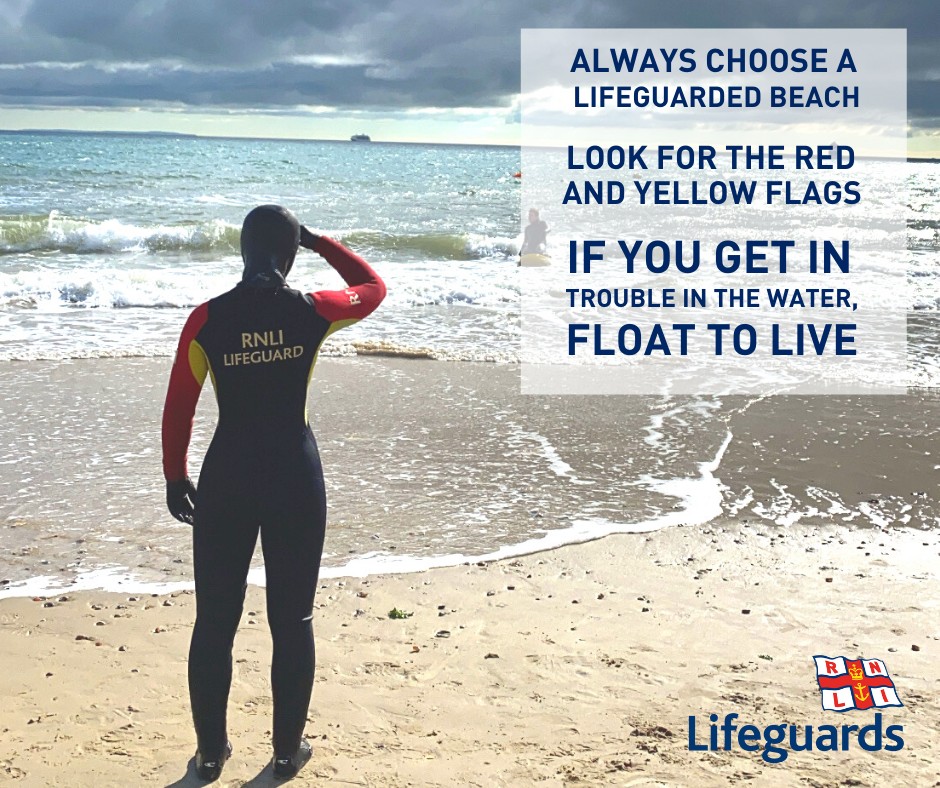 Visit a lifeguarded beach this Summer