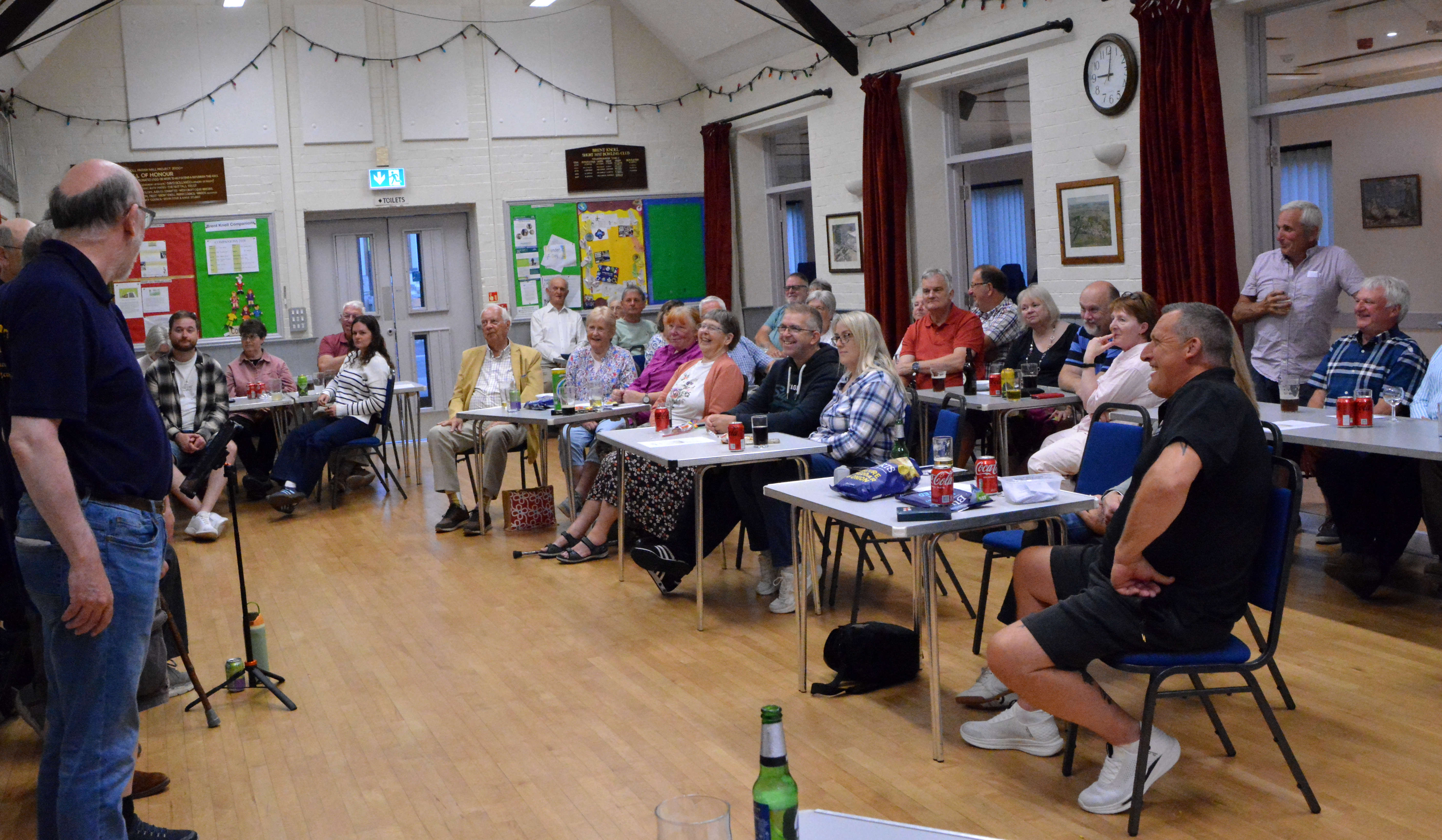 Some of the audience