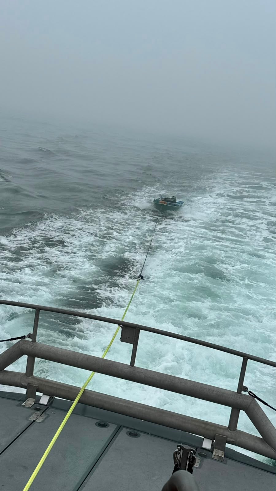 Casualty Vessel Under Tow 1