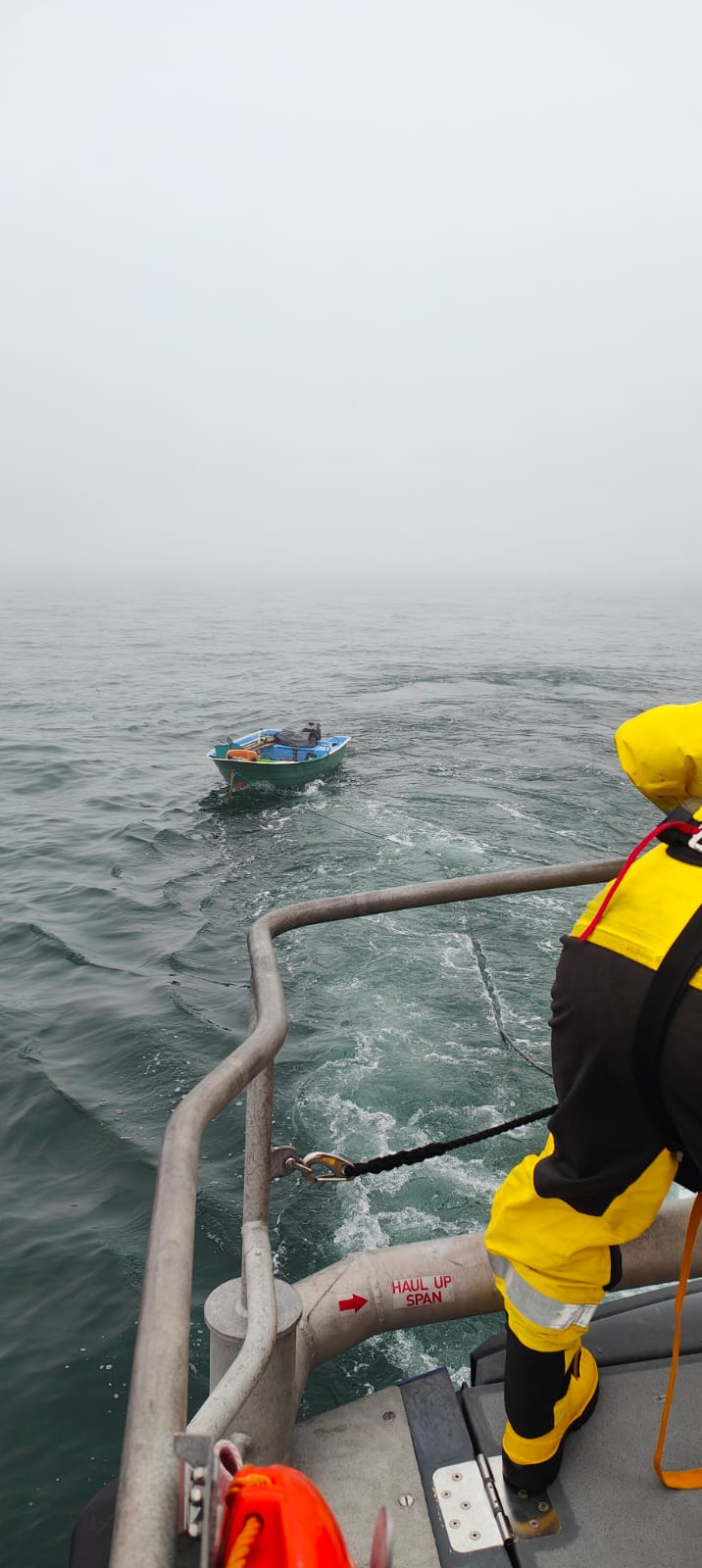 Casualty Vessel Under Tow 2