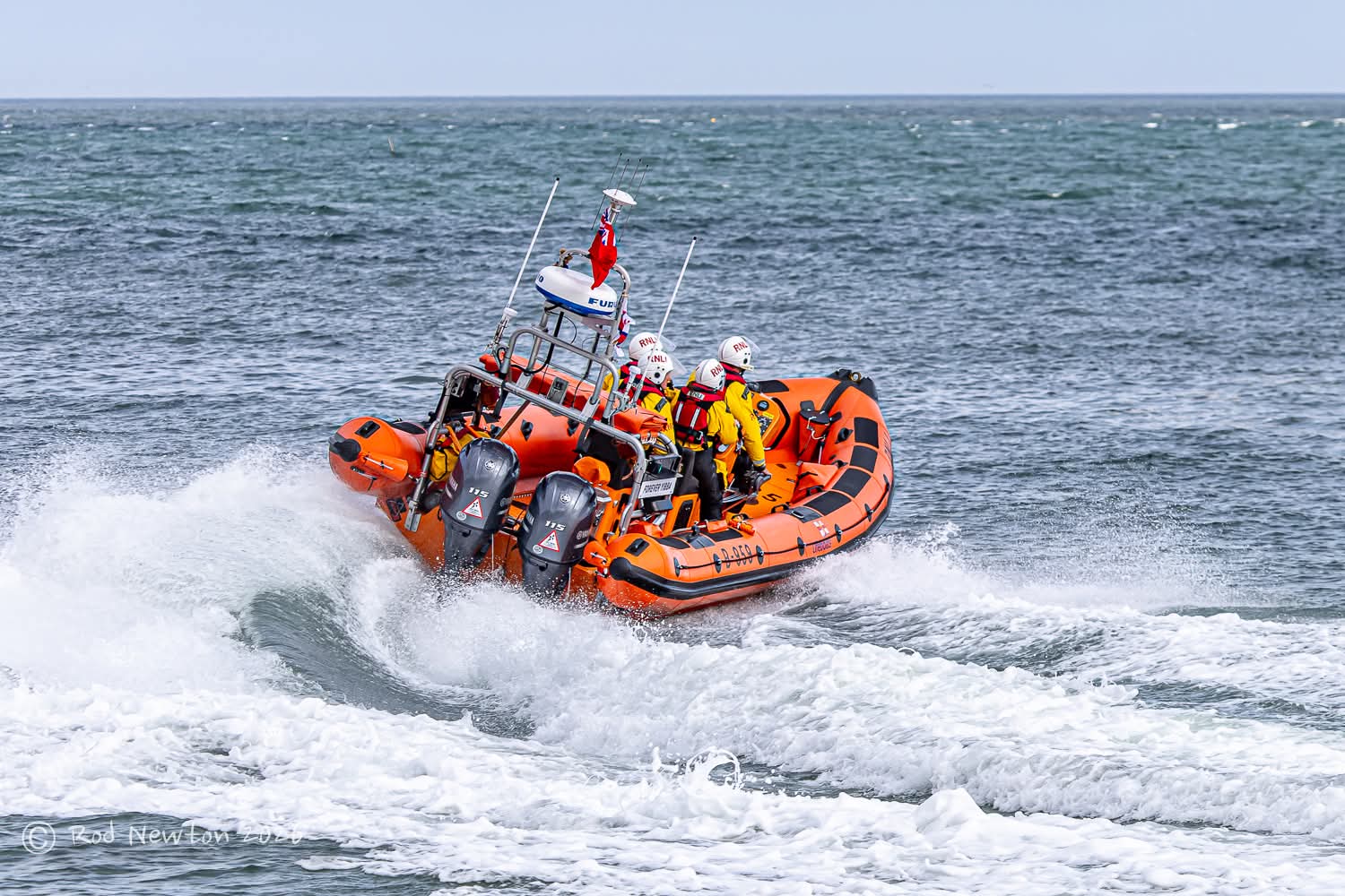 lifeboat in water