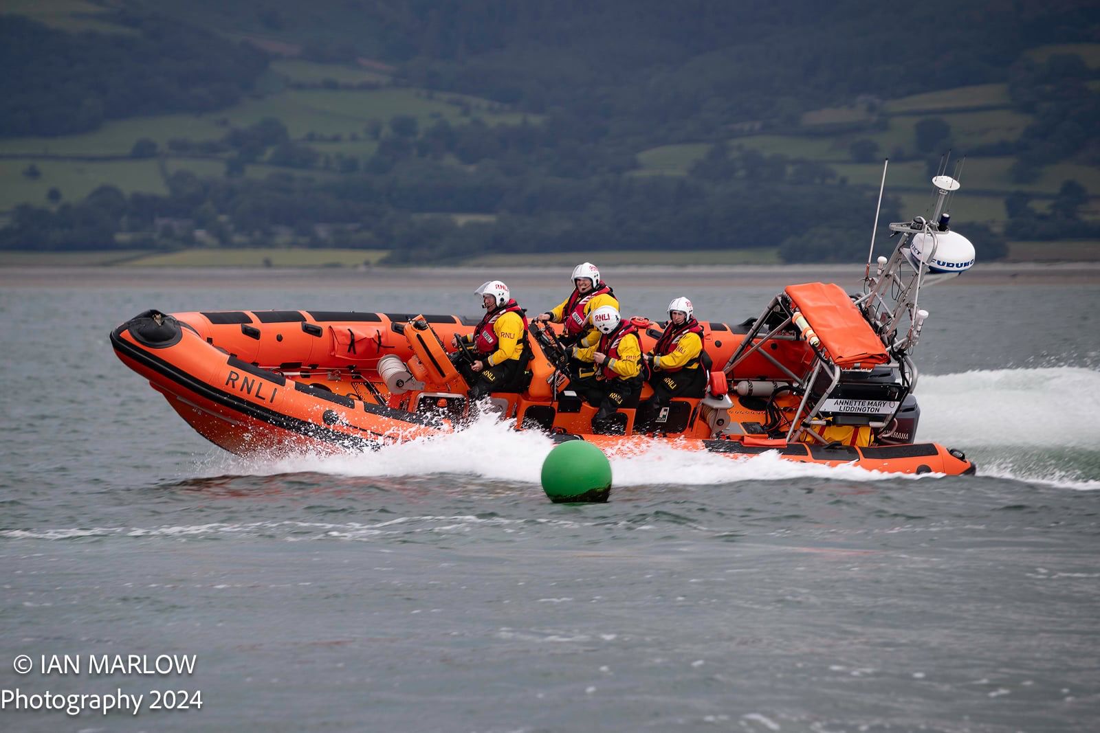 Beaumaris Atlantic 85 Inshore Lifeboat 'Annette Mary Liddington'.