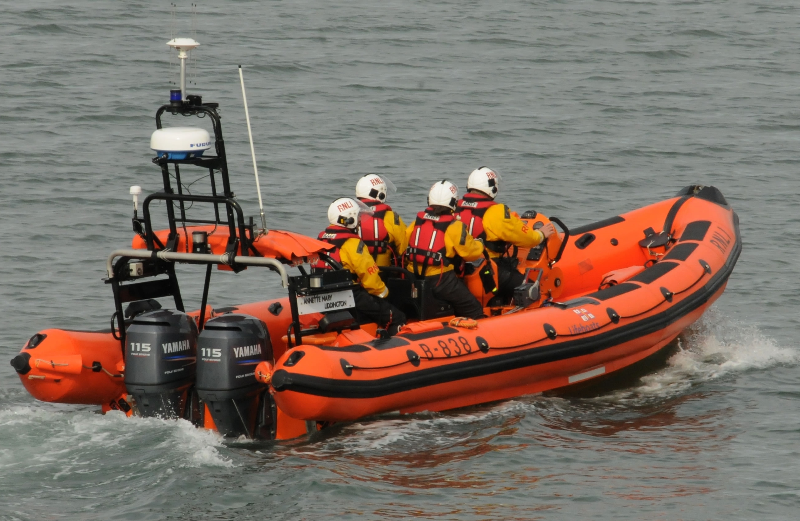 Beaumaris Inshore Atlantic 85 Lifeboat 'Annette Mary Liddington'