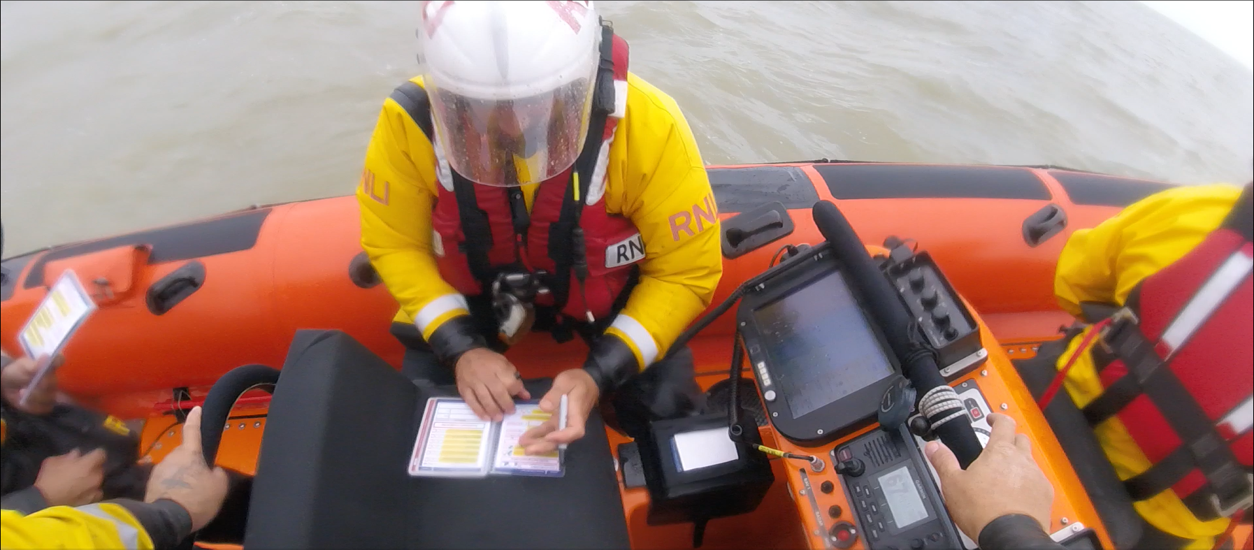 Checking towing protocols.