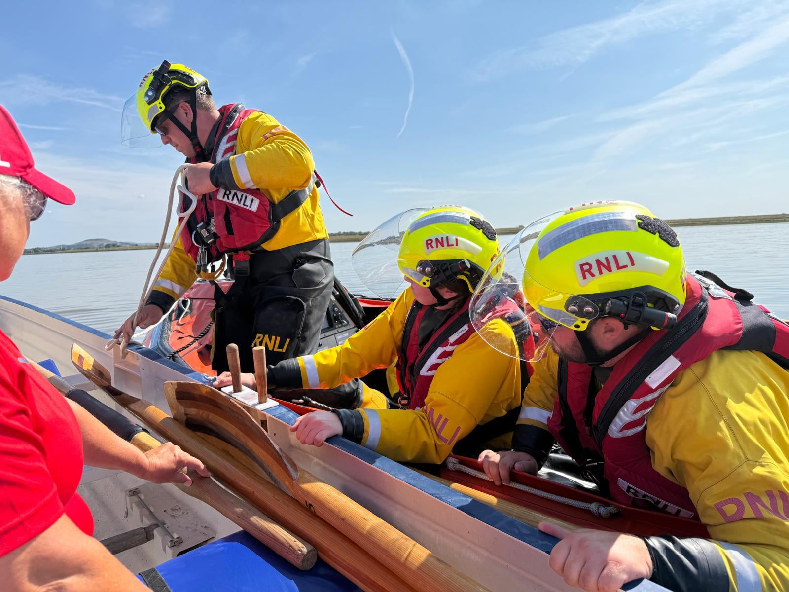 D class lifeboat intercepted