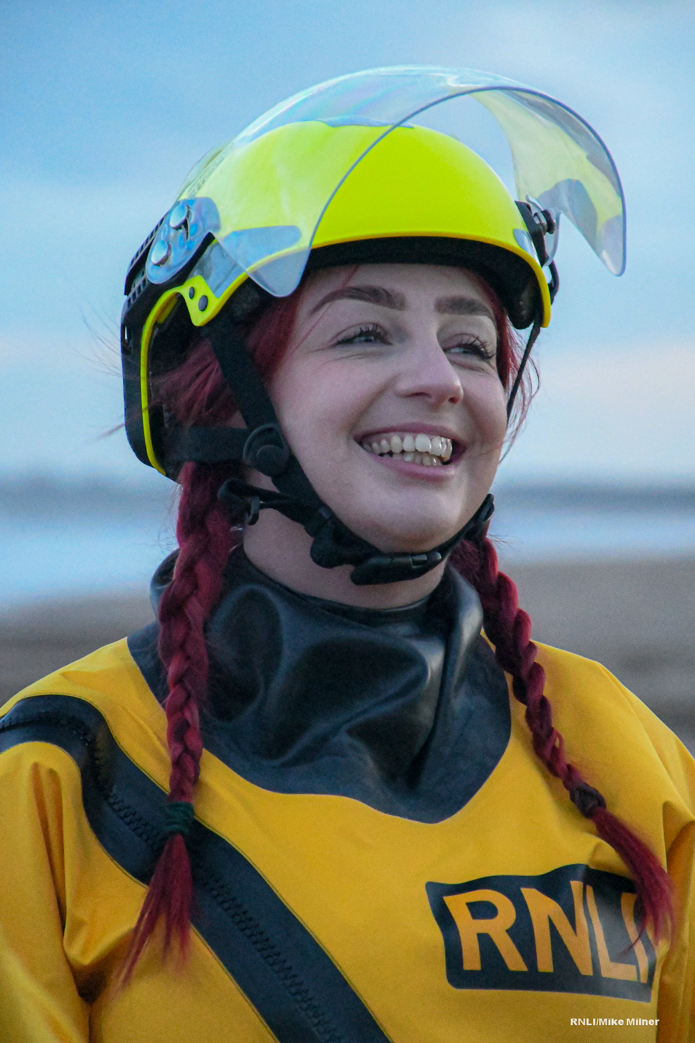 Bridlington RNLI volunteer crew member Natalie Clydesdale