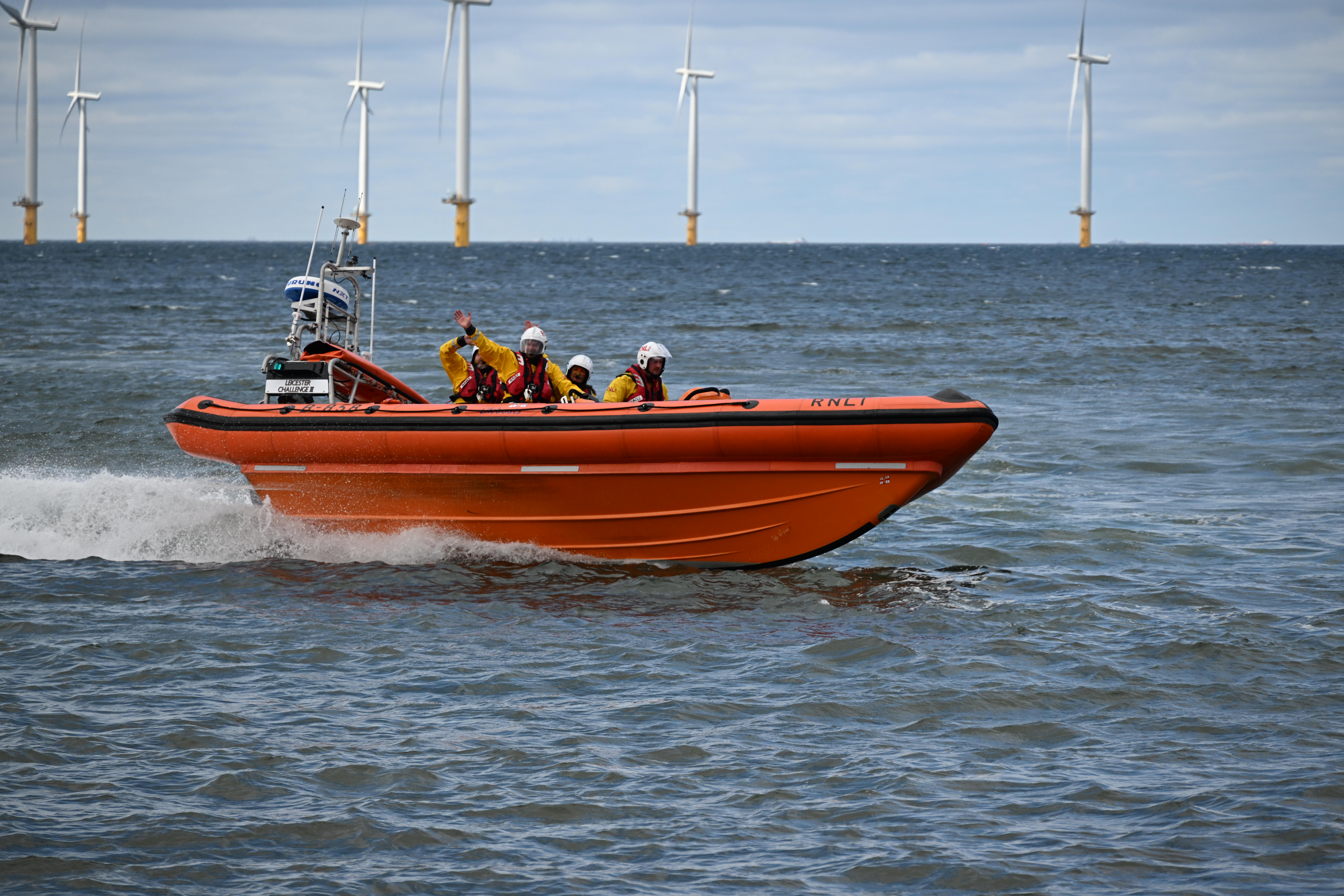 Redcar Atlantic 85 during the display