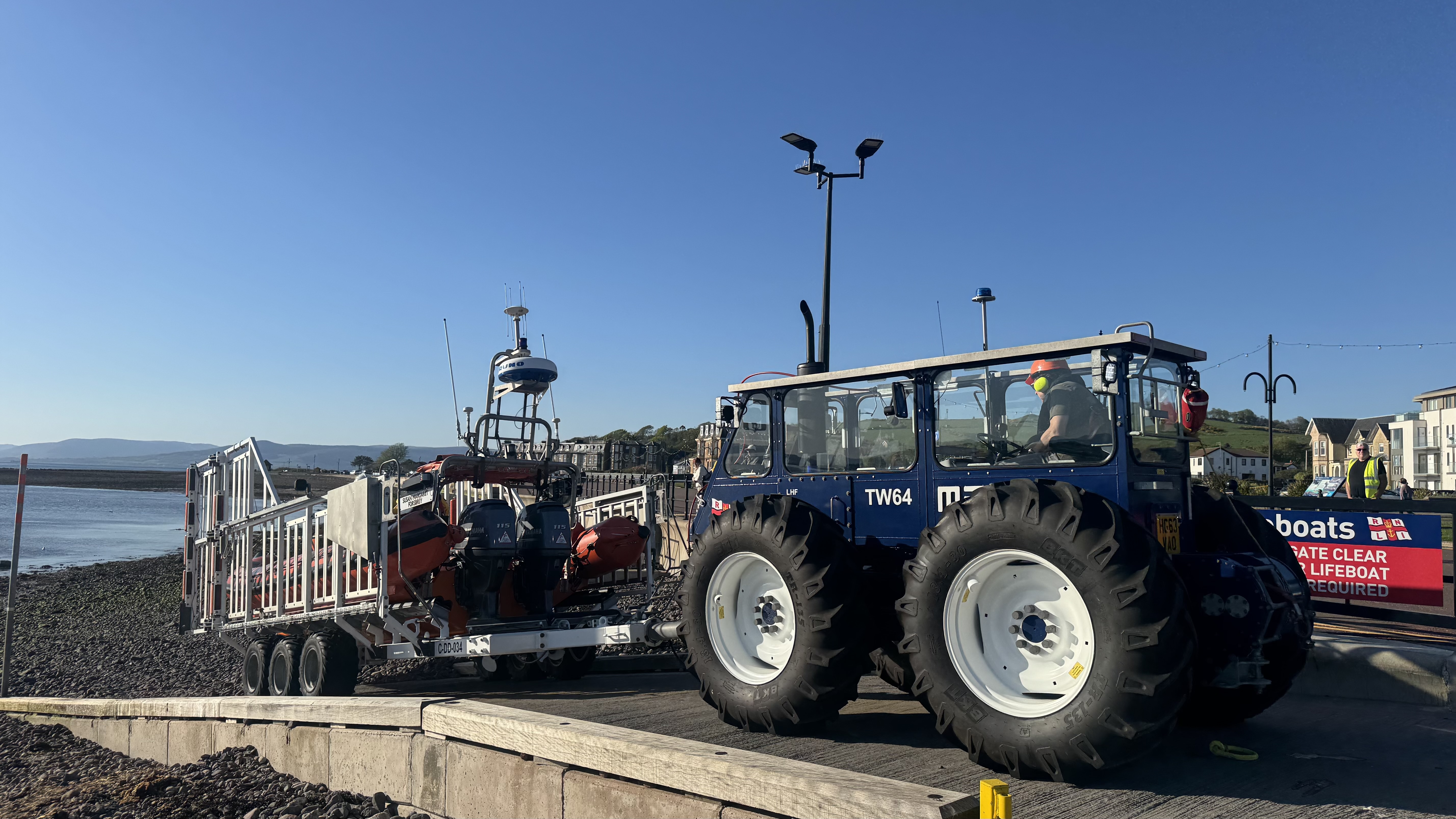 Lifeboat launch