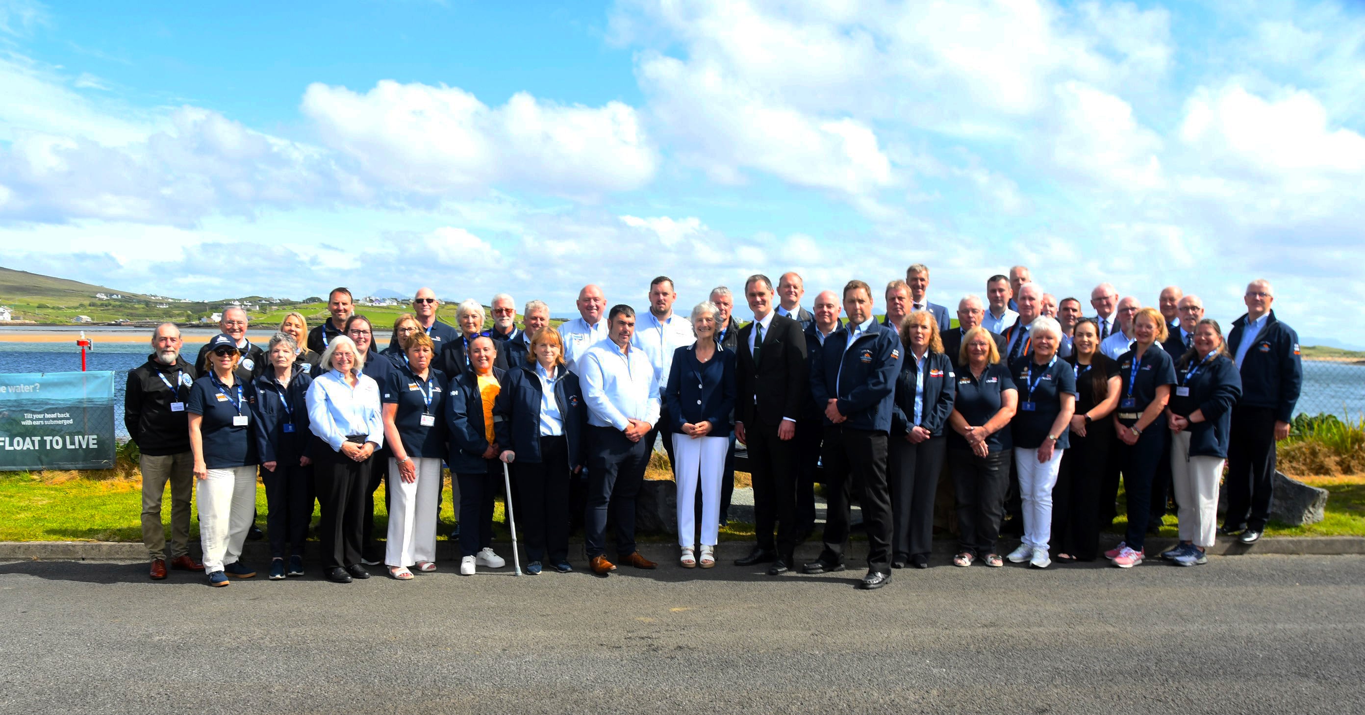 President of Ireland Catherine Connolly visits Achill Island RNLI