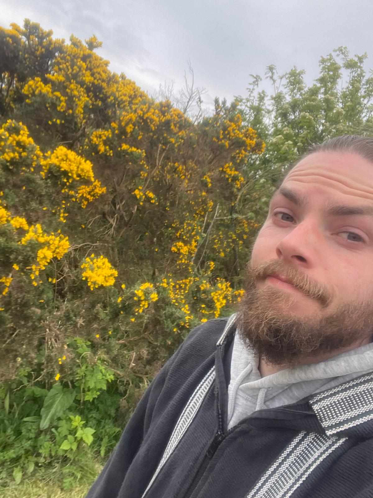 William from Team A.C.E pictured walking during the challenge