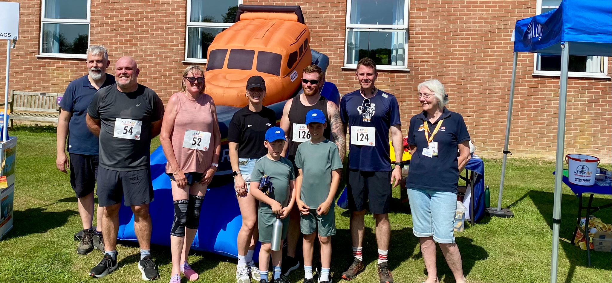 Some of our Volunteers who took part in the Run