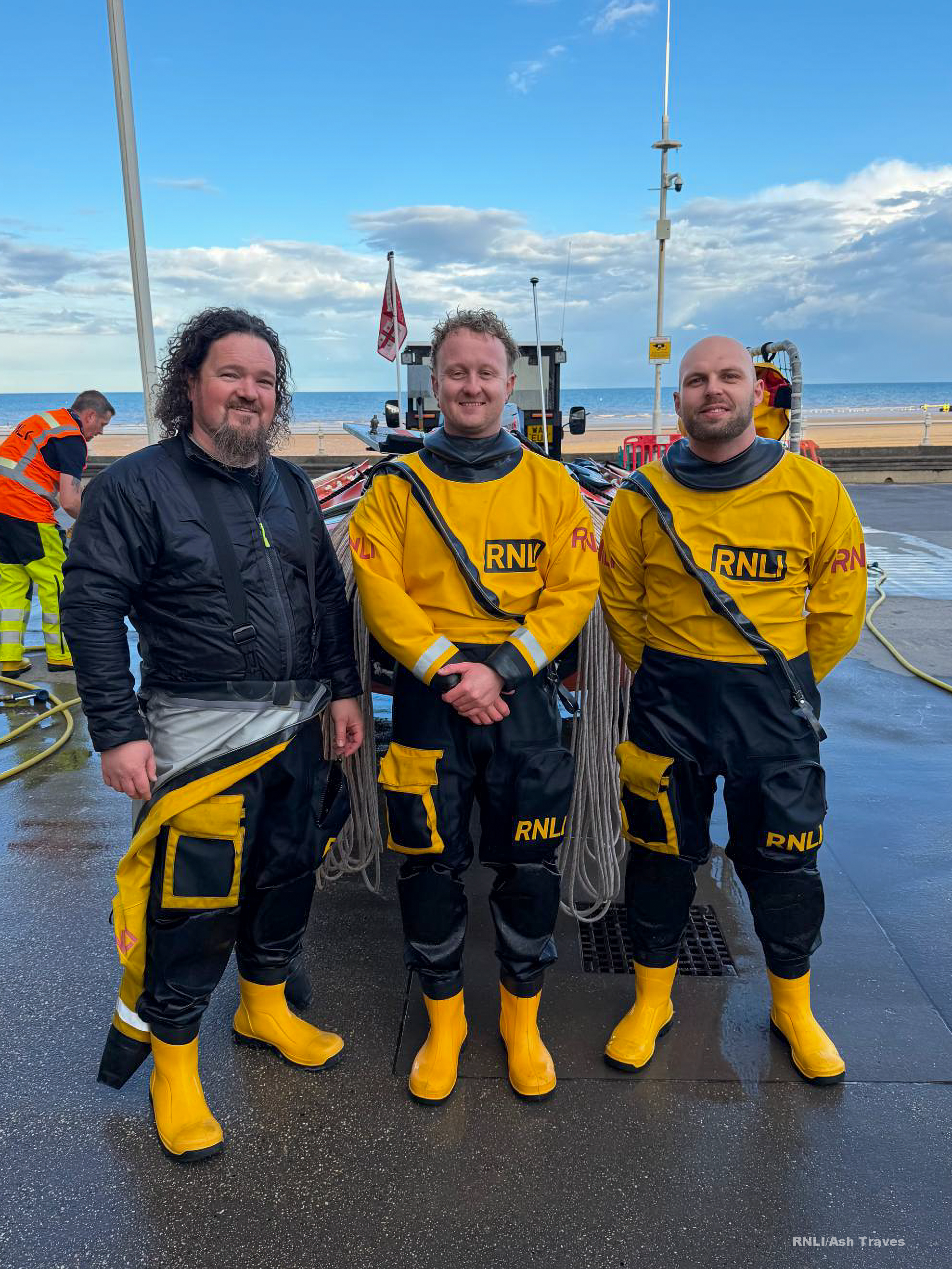 Matt, AJ and Aleks post exercise. 
