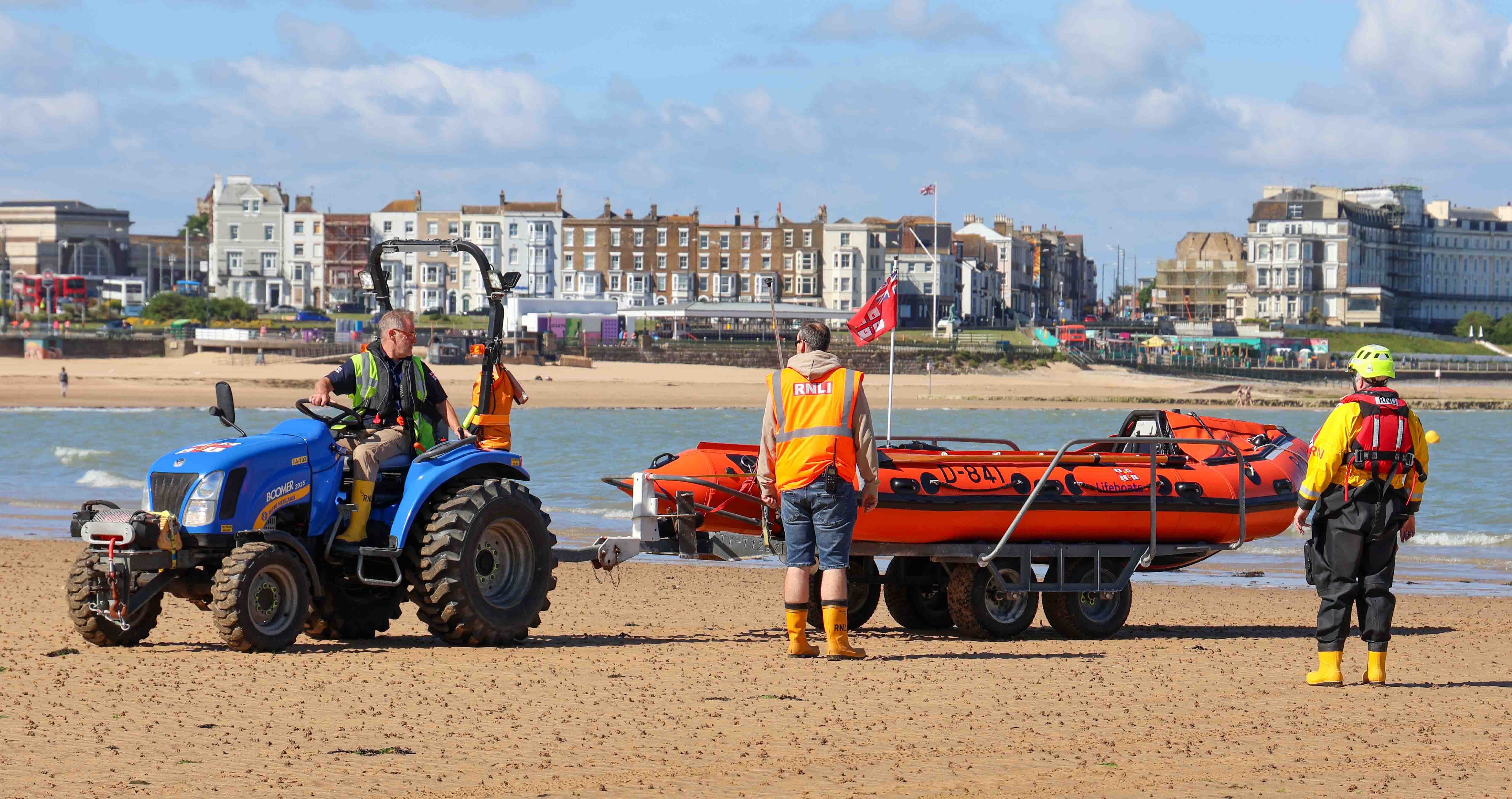 Library photo - Margate RNLI D class inshore lifeboat (RNLI Margate)
