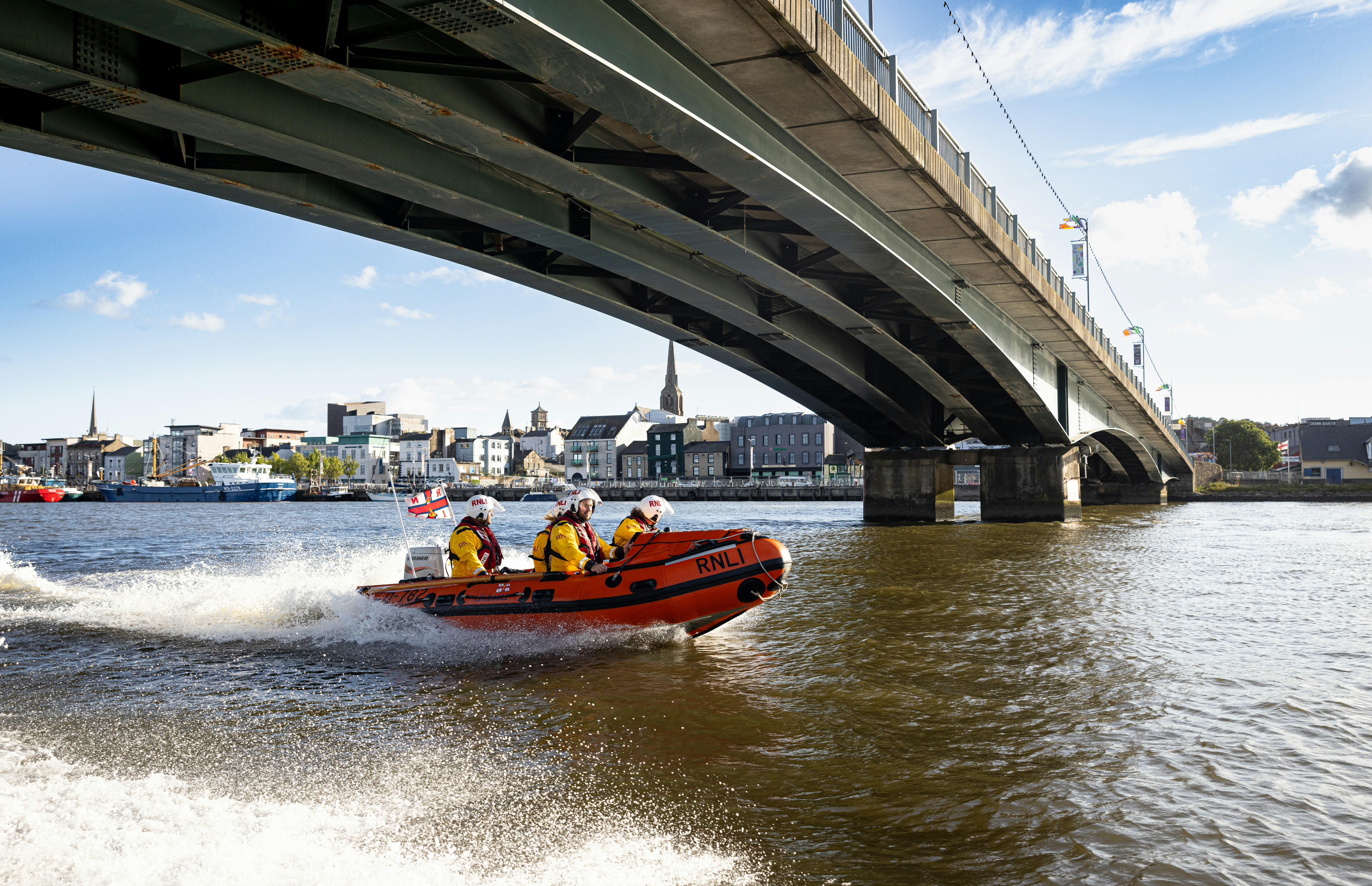 Wexford Lifeboat at Ferrybank area
