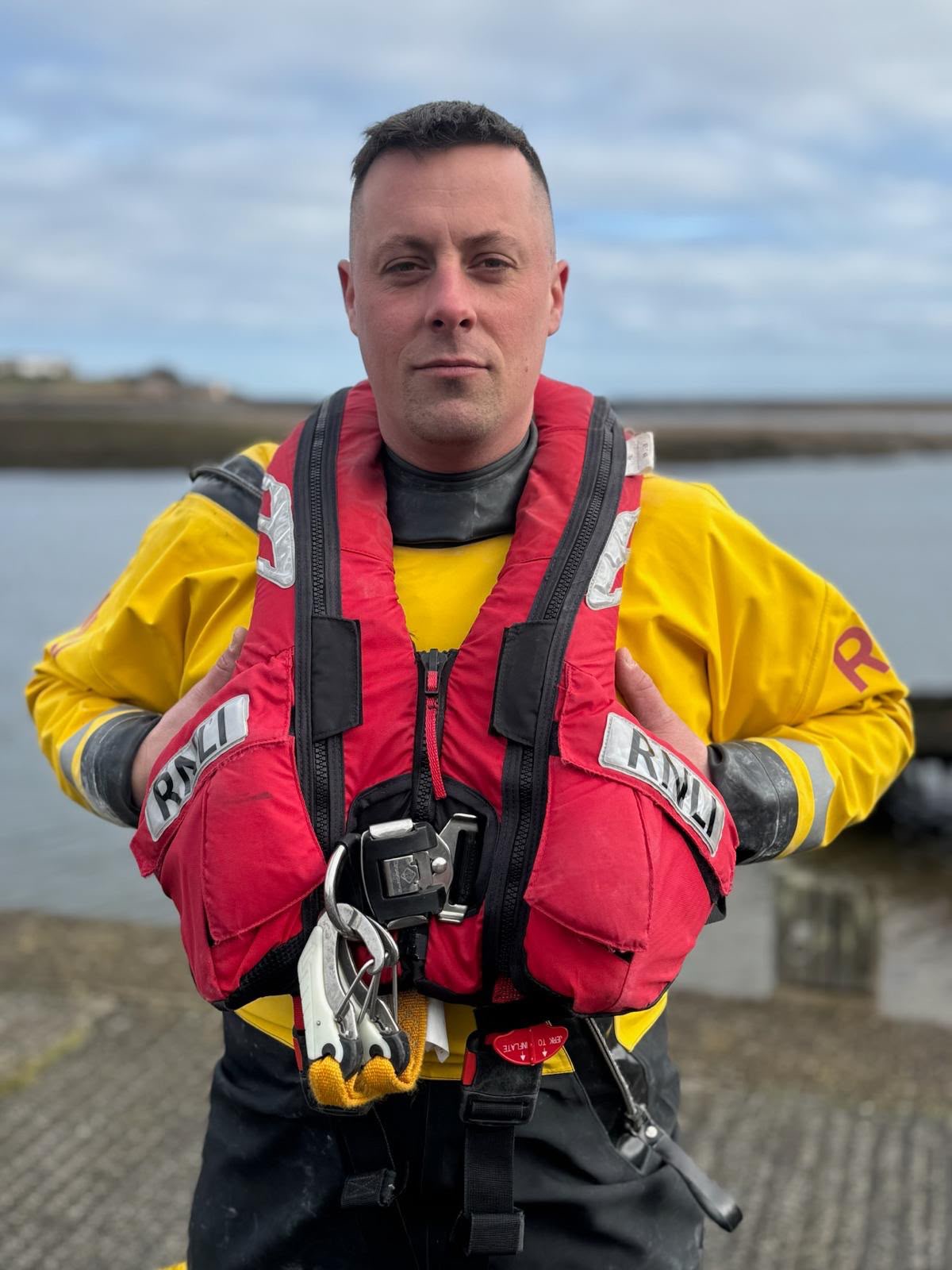 Adam Bettison new Helmsman for Berwick-upon-Tweed RNLI D-class lifeboat